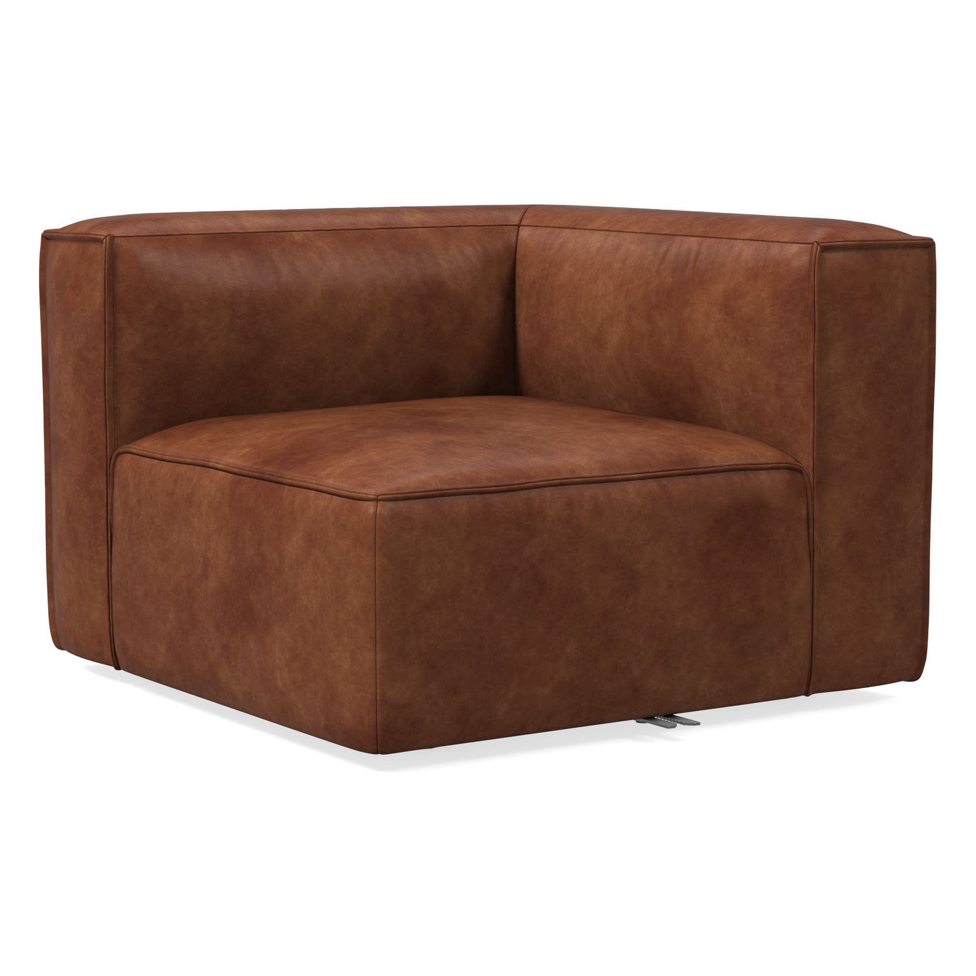 Modular Remi Leather Sectional | Sofa With Chaise West Elm