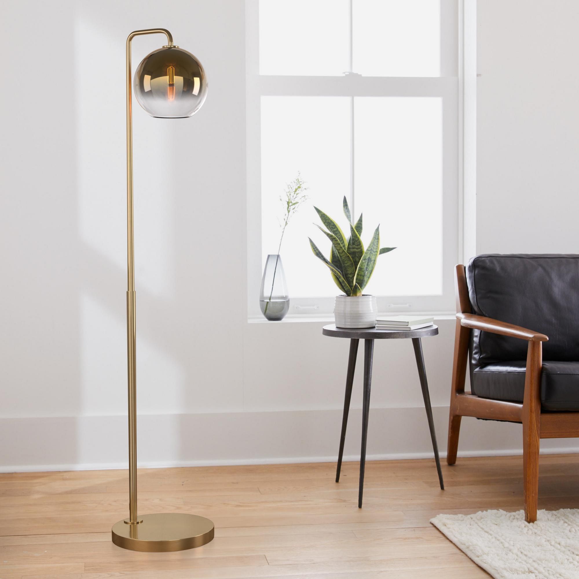 Sculptural Globe Floor Lamp (58") | West Elm