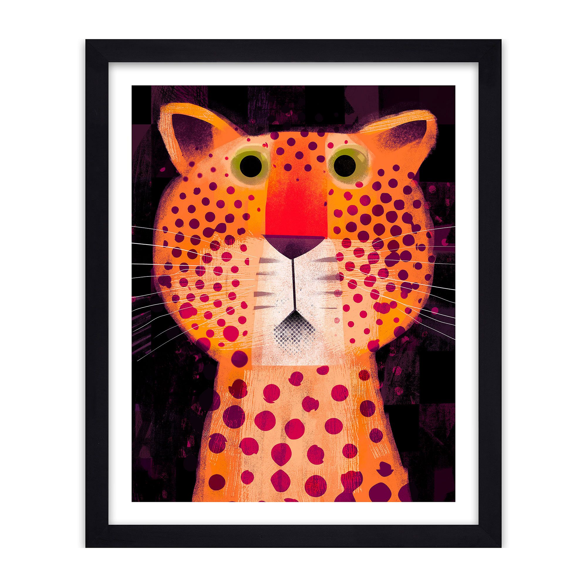 WerkShoppe Big Caturday Framed Wall Art | West Elm