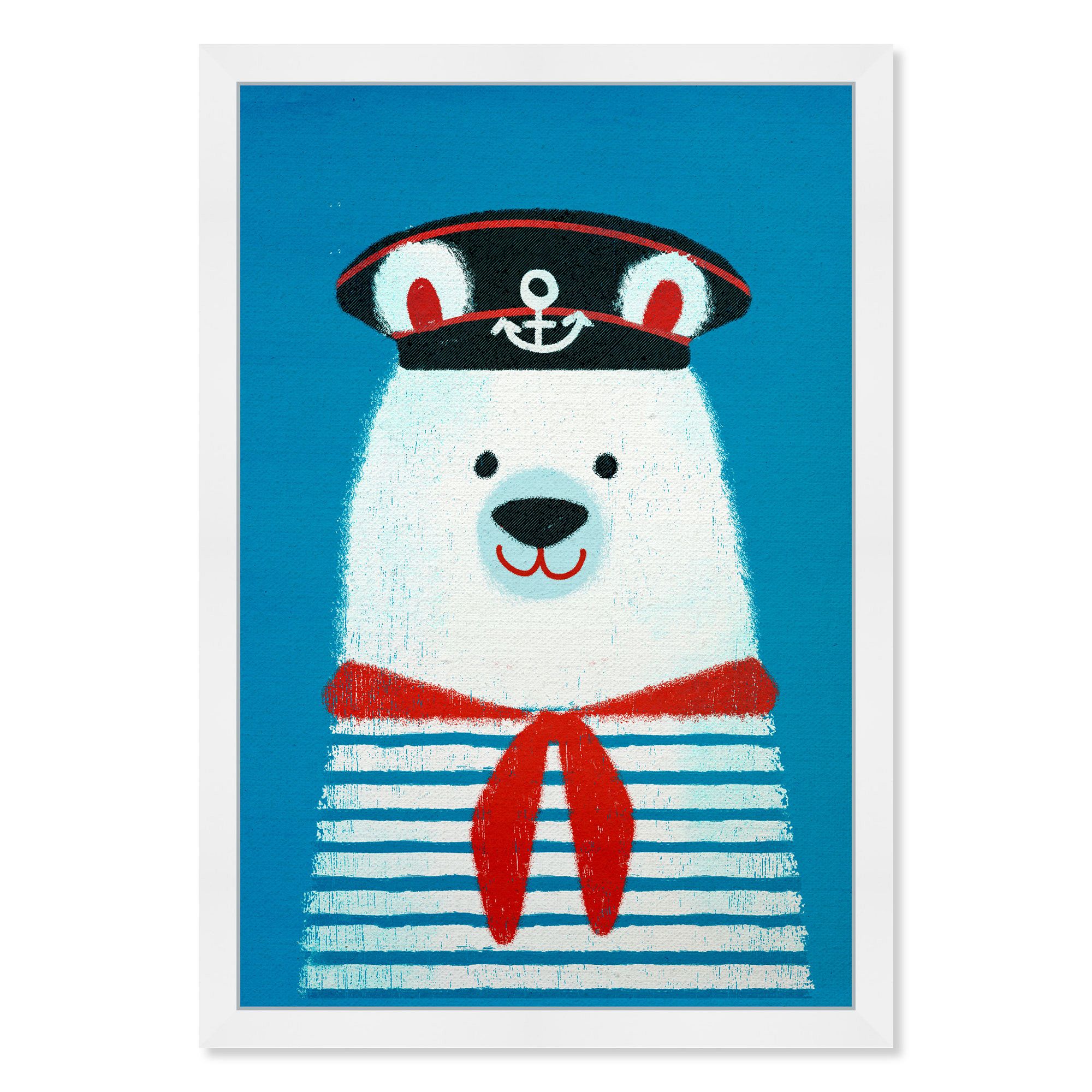 Sailor Bear Framed Wall Art | West Elm