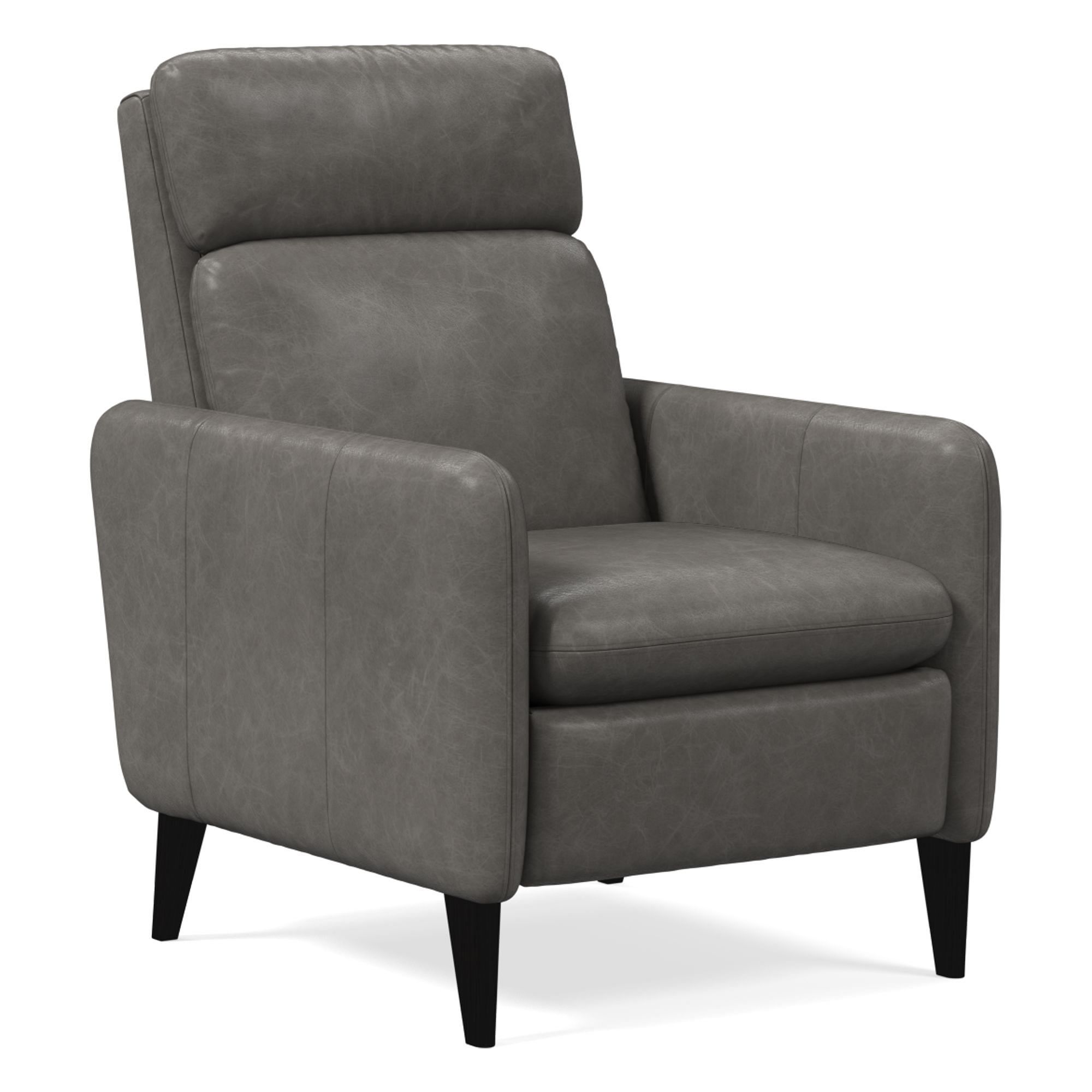 Lewis Leather Recliner | West Elm