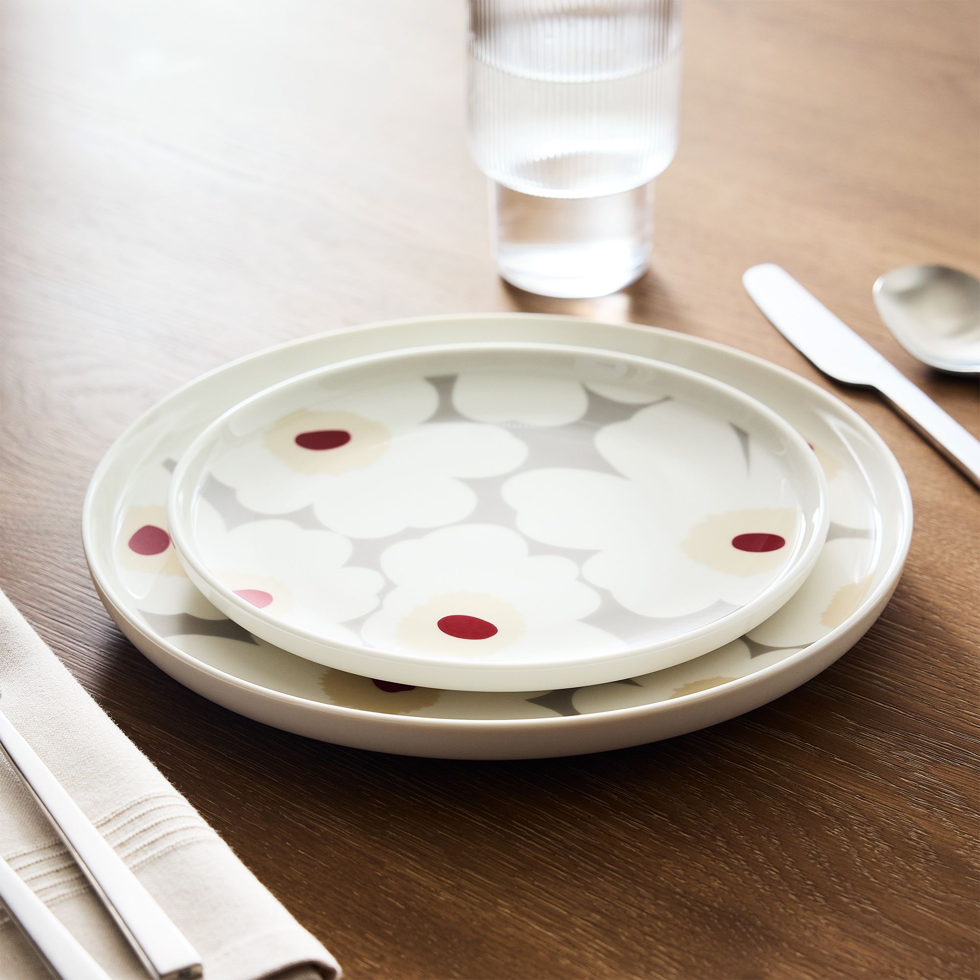 Marimekko Oiva Unikko Salad Plate | West Elm