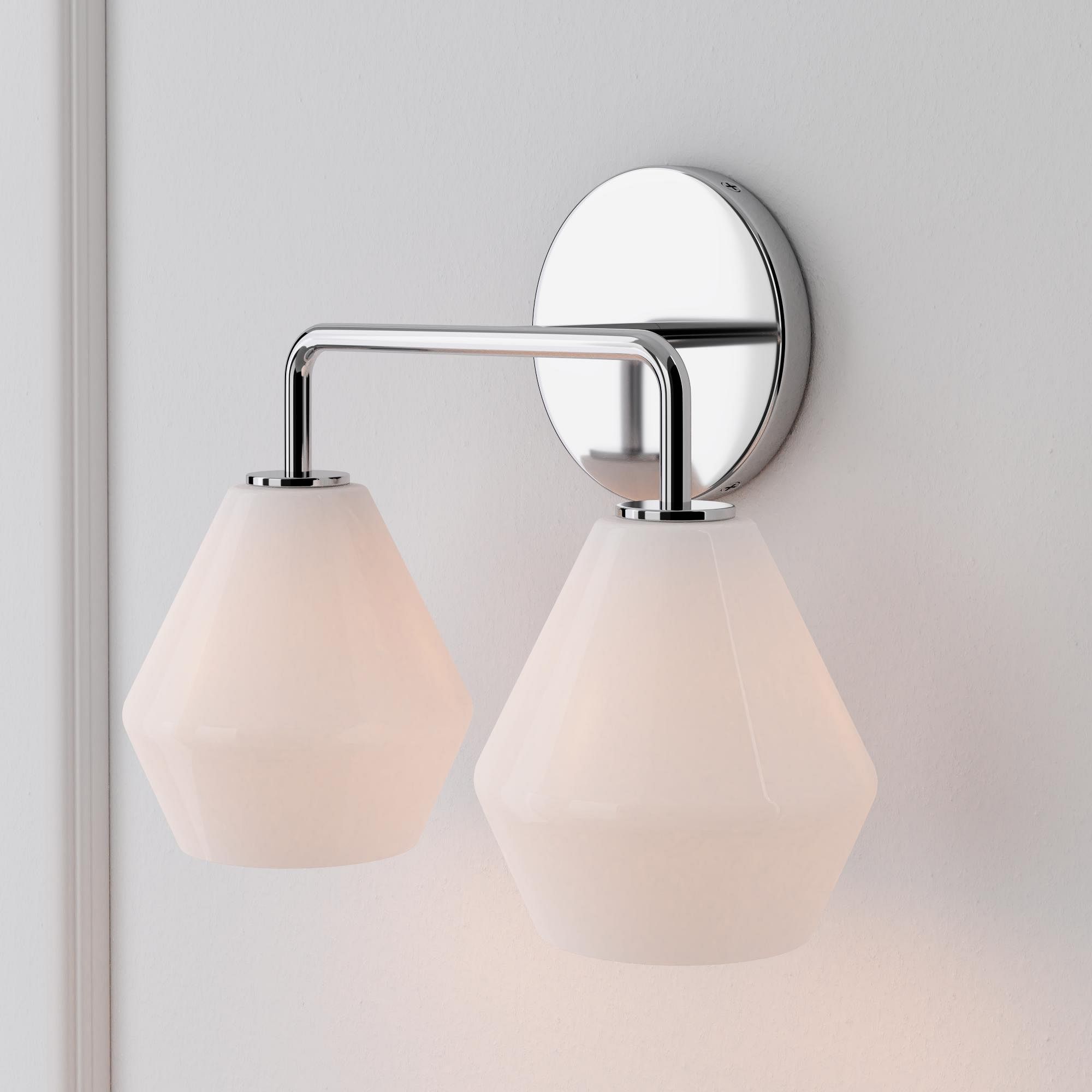 Sculptural -Light Geo Sconce | West Elm