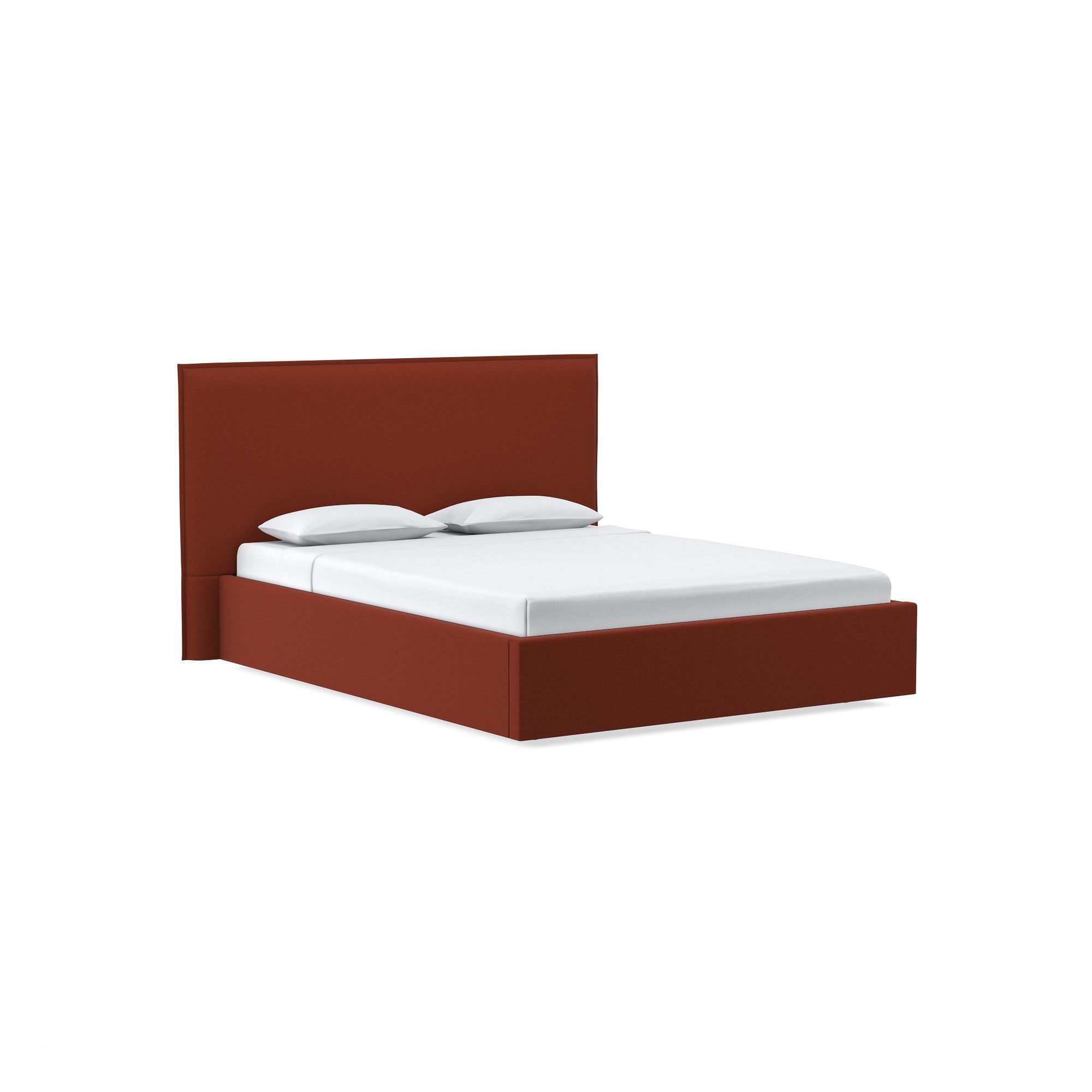 Freya Flange Low Profile Bed | West Elm