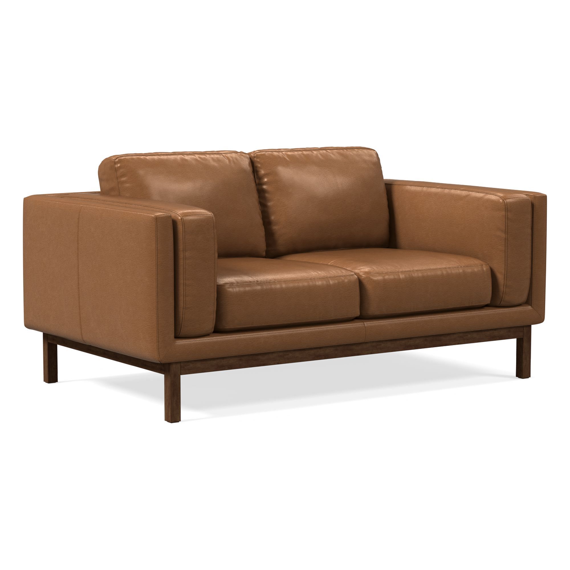 Dekalb Leather Sofa (68"–96") | West Elm