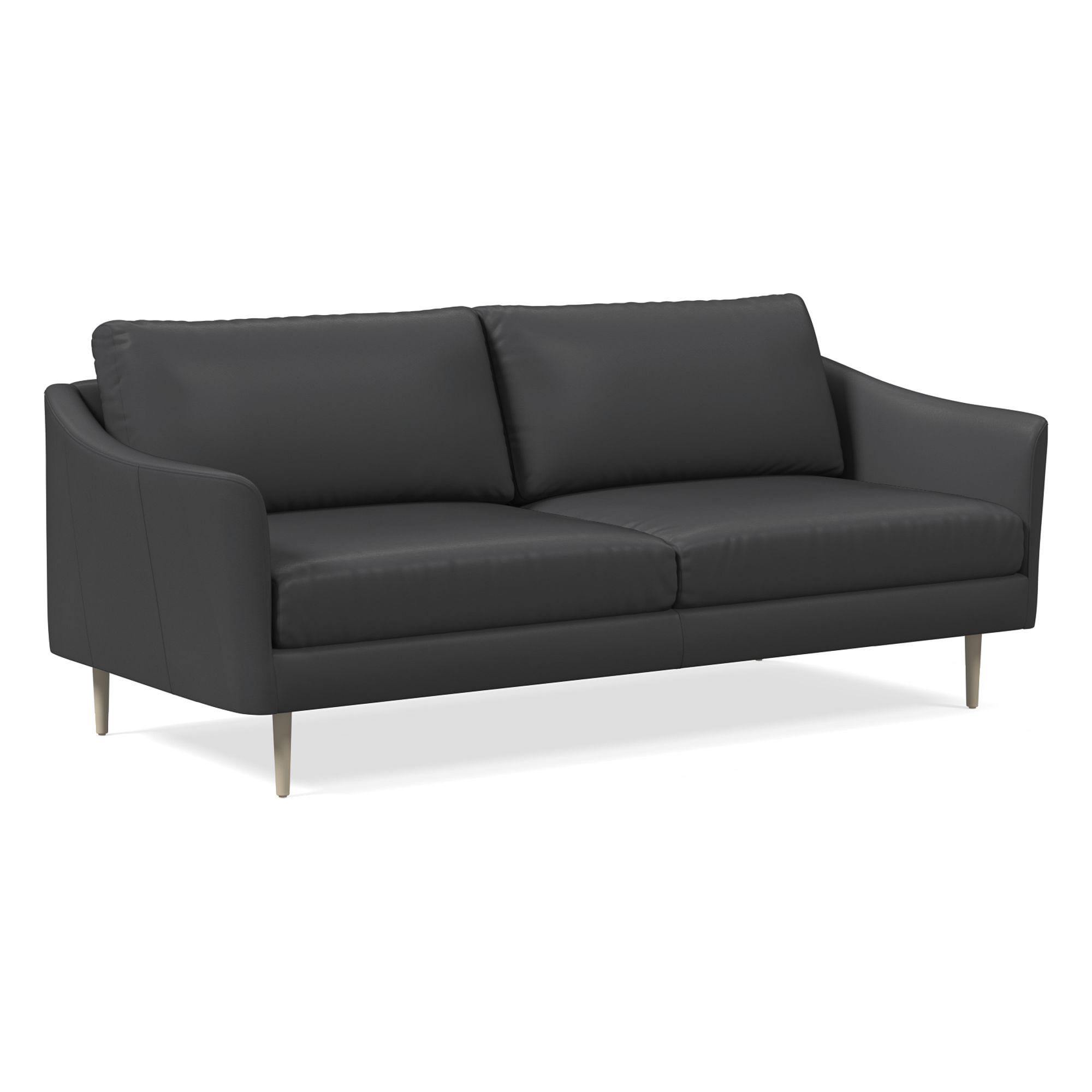 Sloane Leather Sofa (78") | West Elm