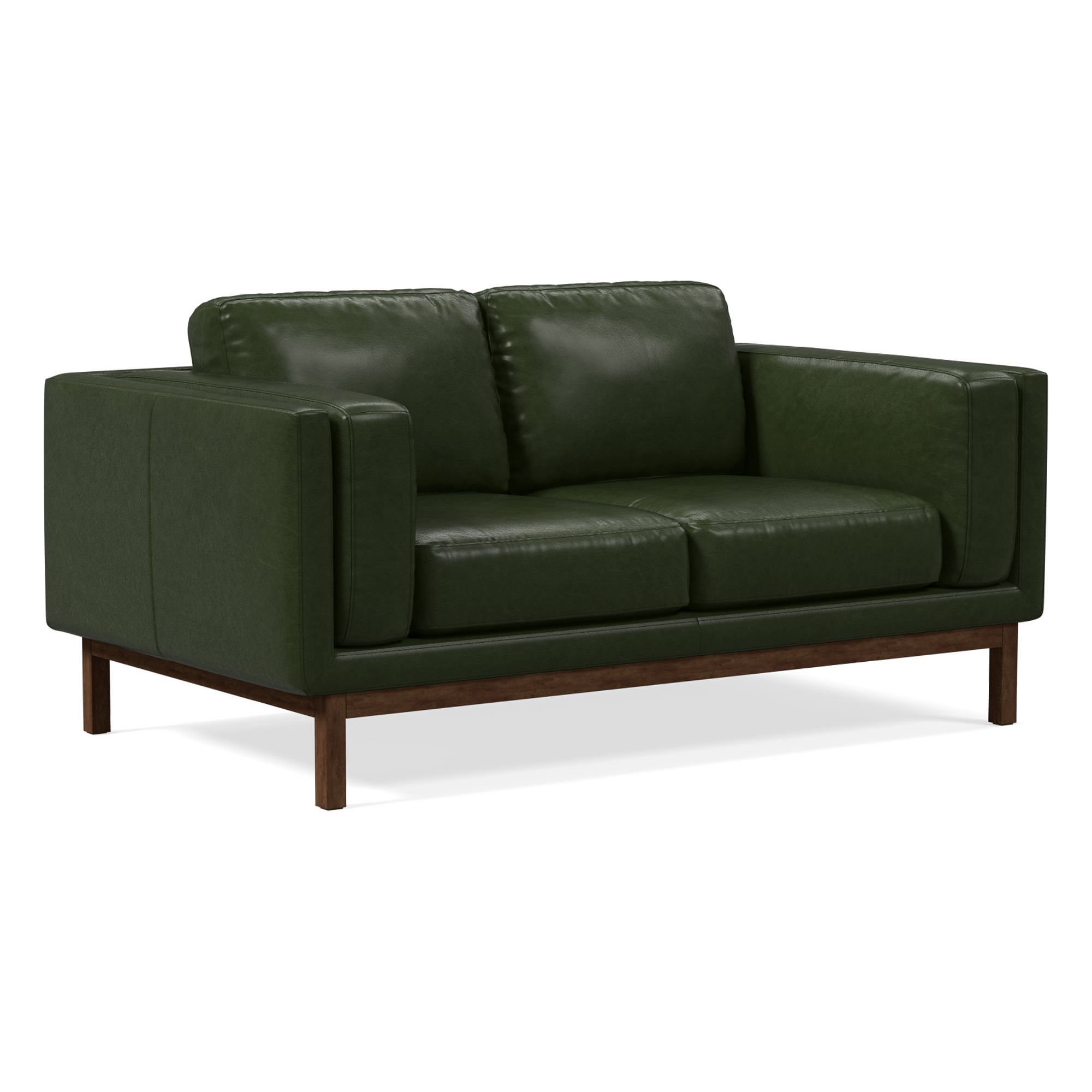 Dekalb Leather Sofa (68"–96") | West Elm