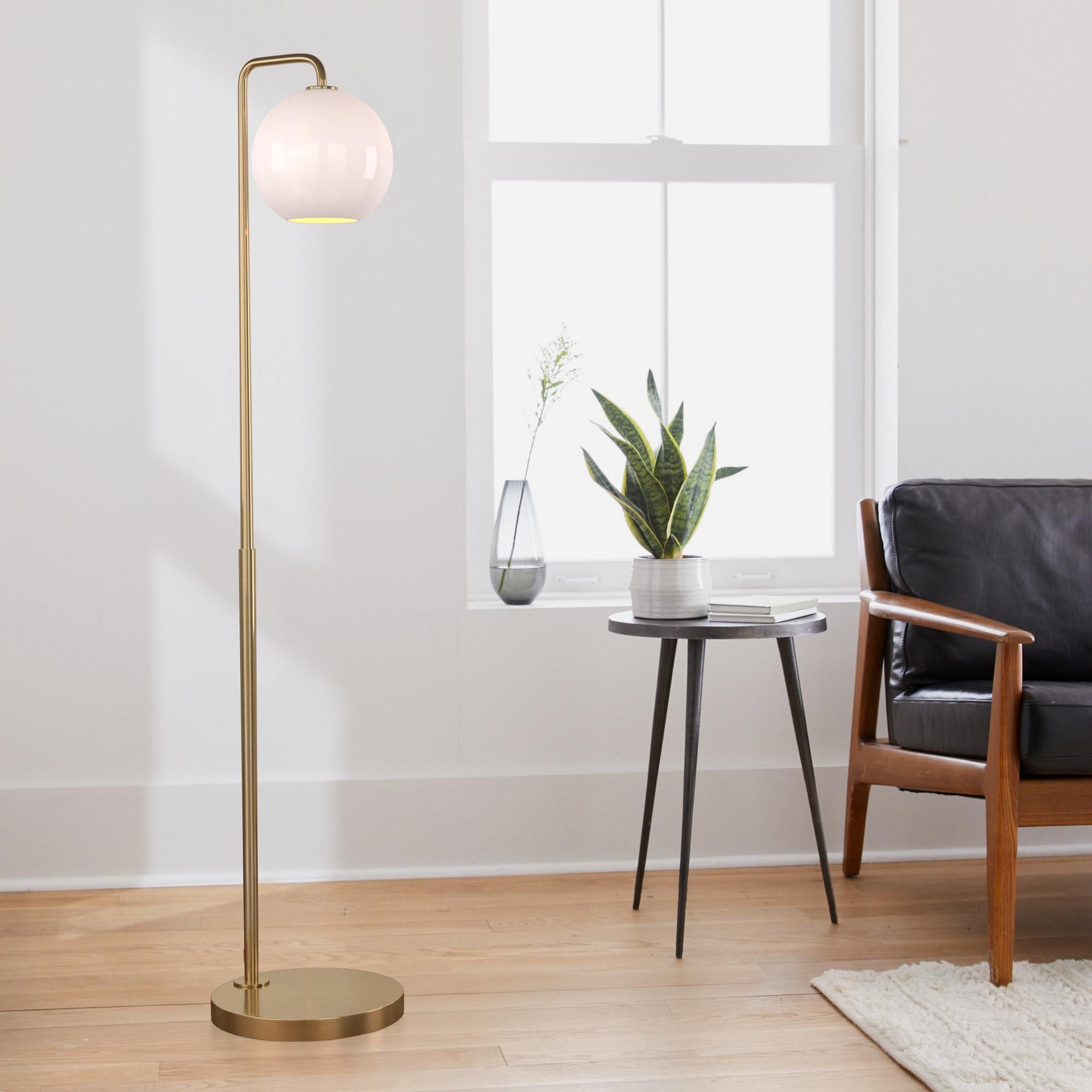 Sculptural Globe Floor Lamp (58") | West Elm