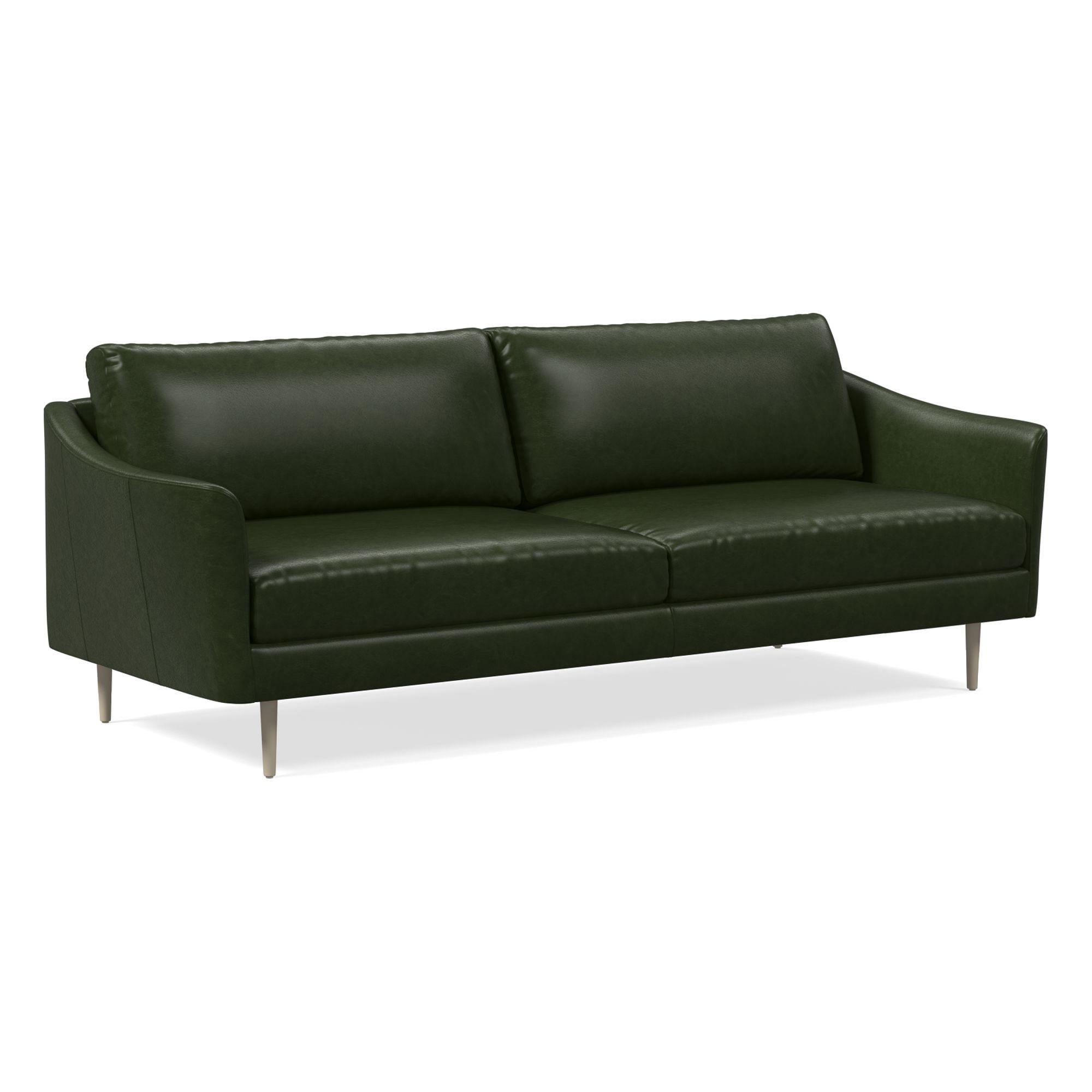 Sloane Leather Sofa (78") | West Elm