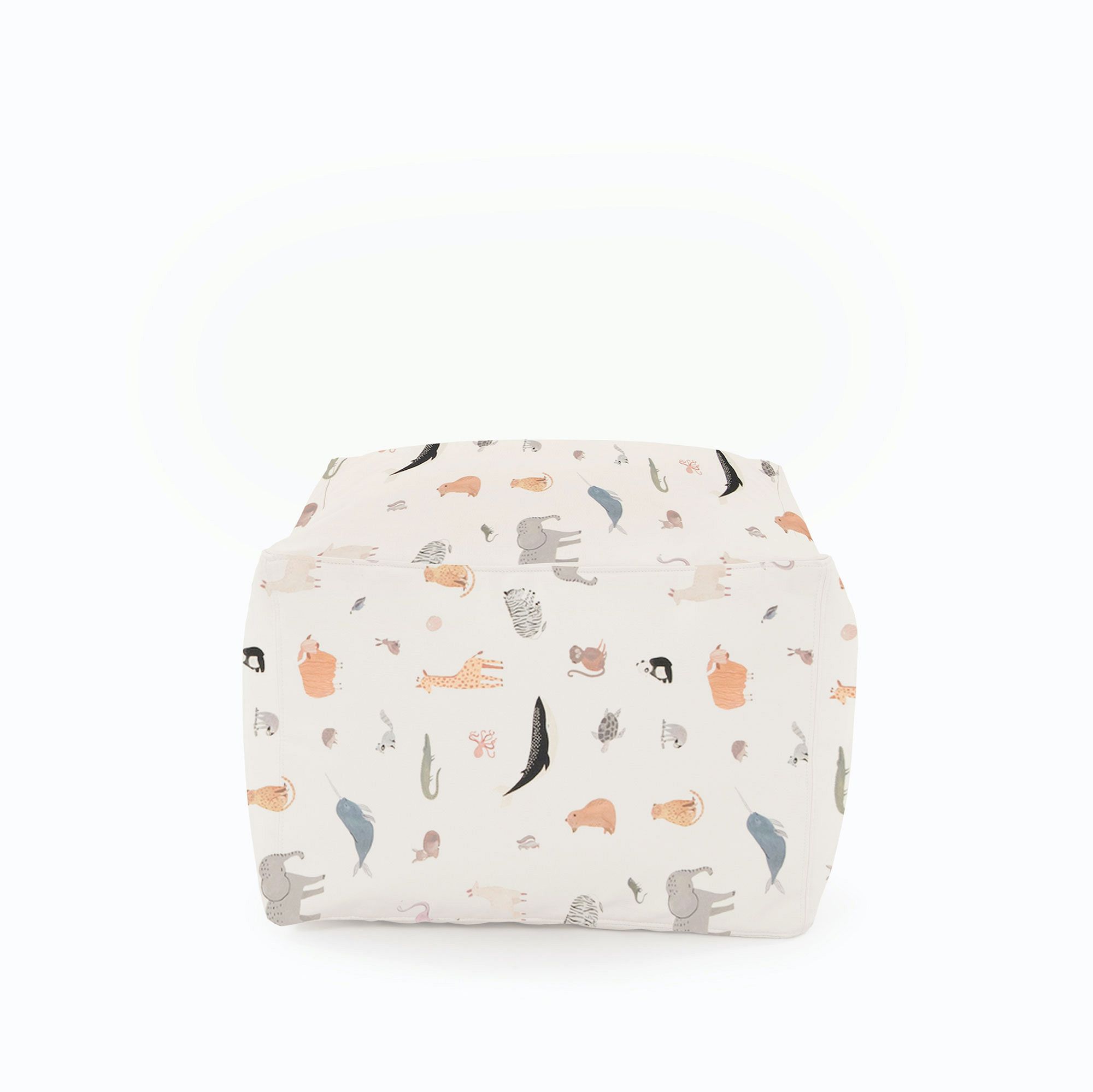 Gathre Square Pouf | West Elm