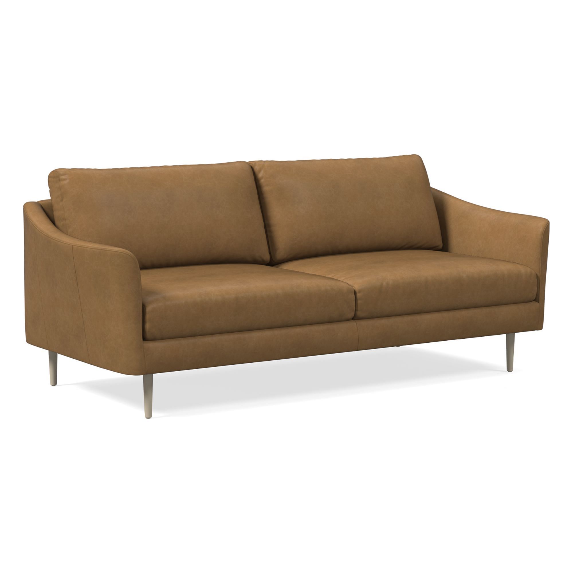 Sloane Leather Sofa (78") | West Elm