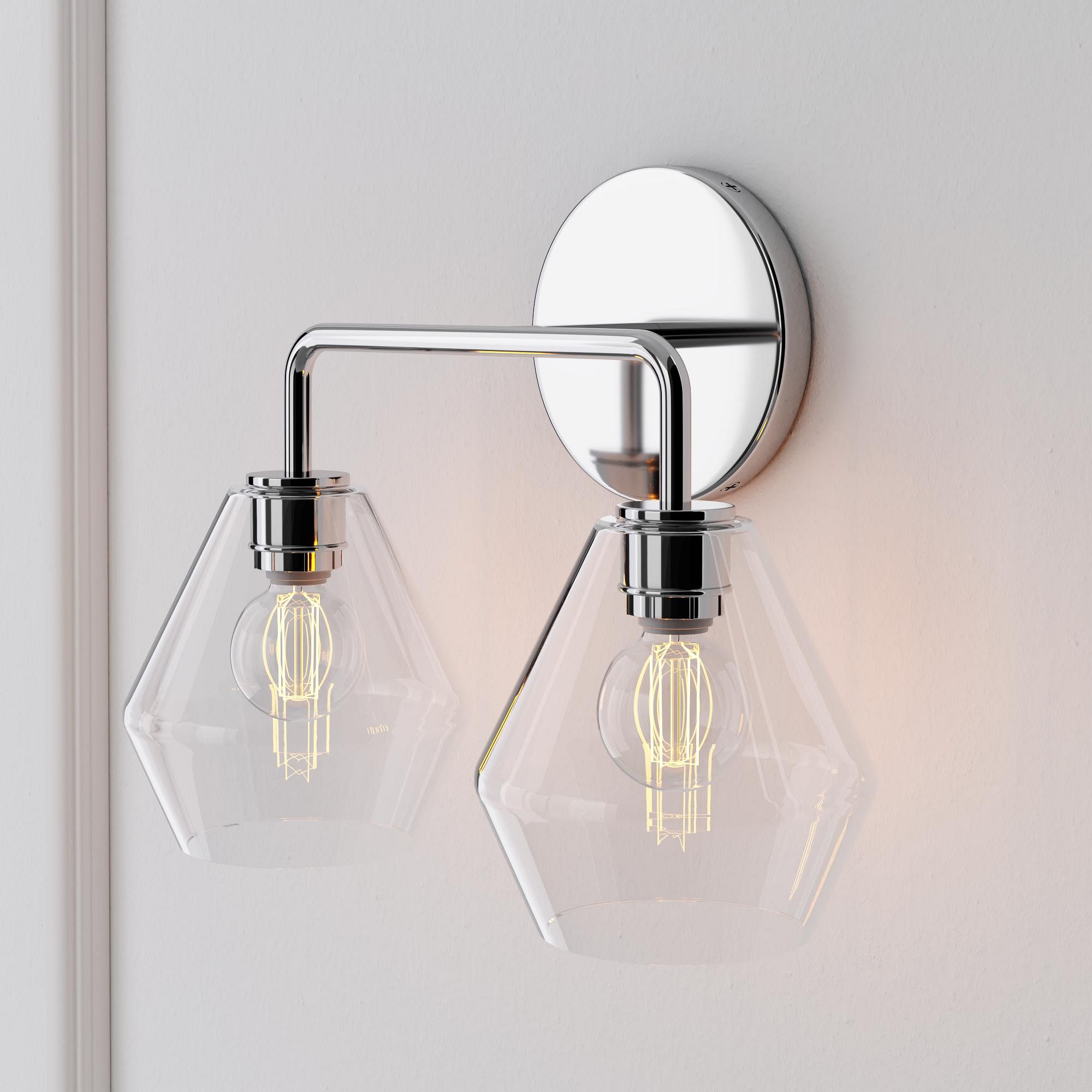 Sculptural -Light Geo Sconce | West Elm