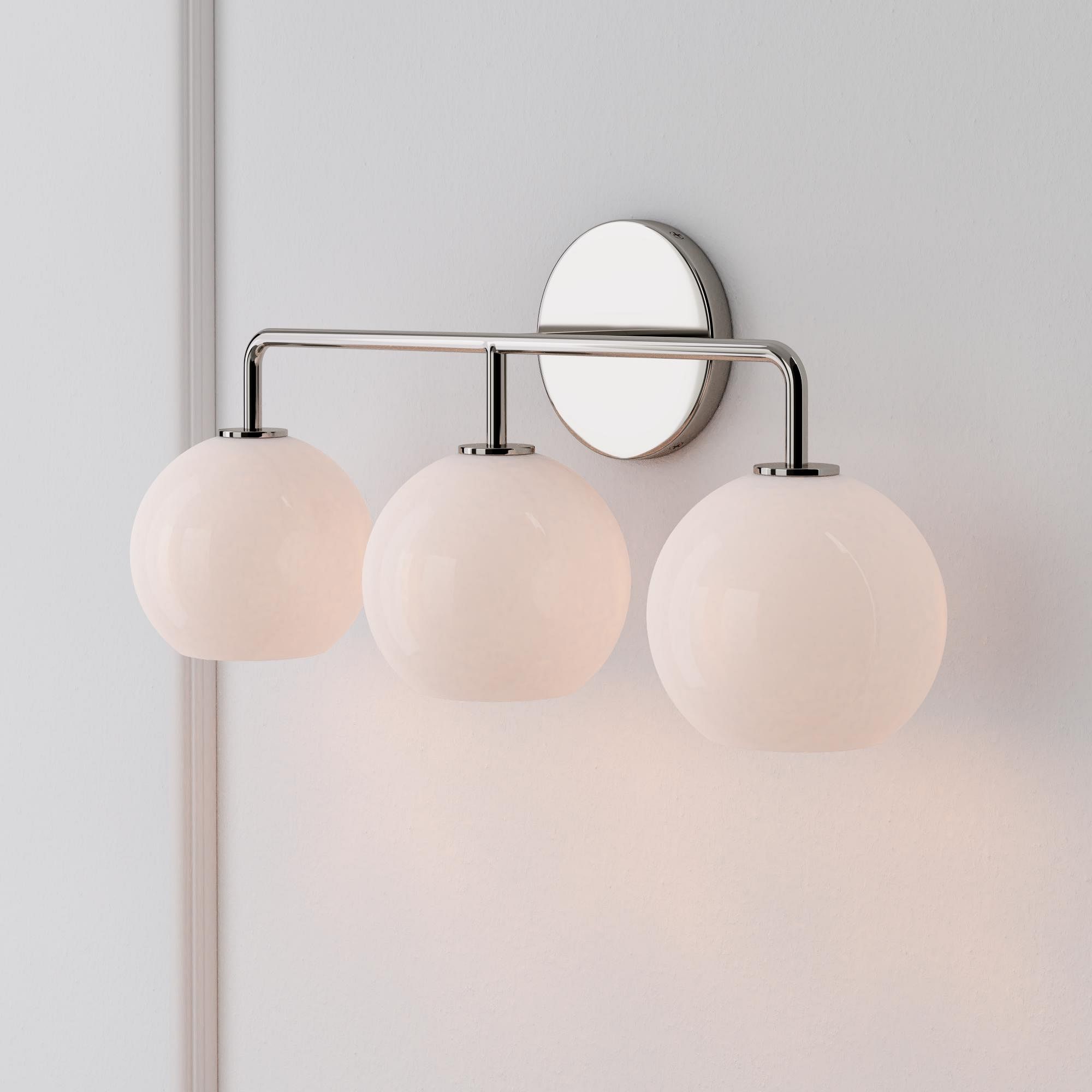 Sculptural 3-Light Globe Sconce | West Elm