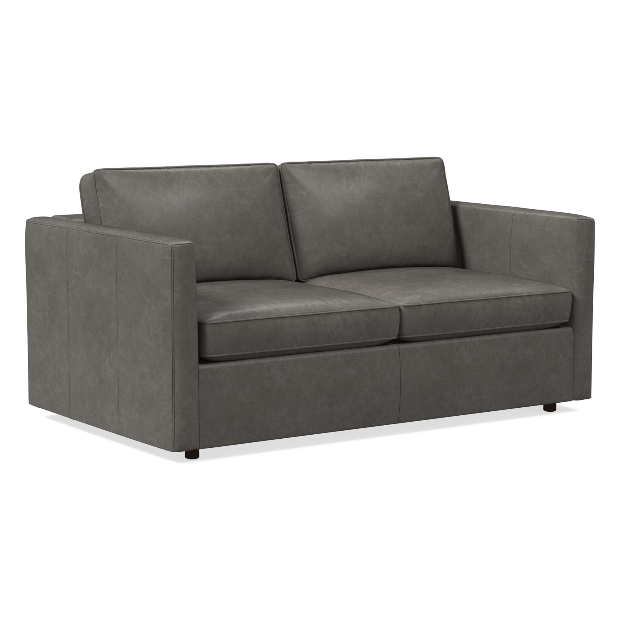 Harris Leather Sofa (66"–96") | West Elm