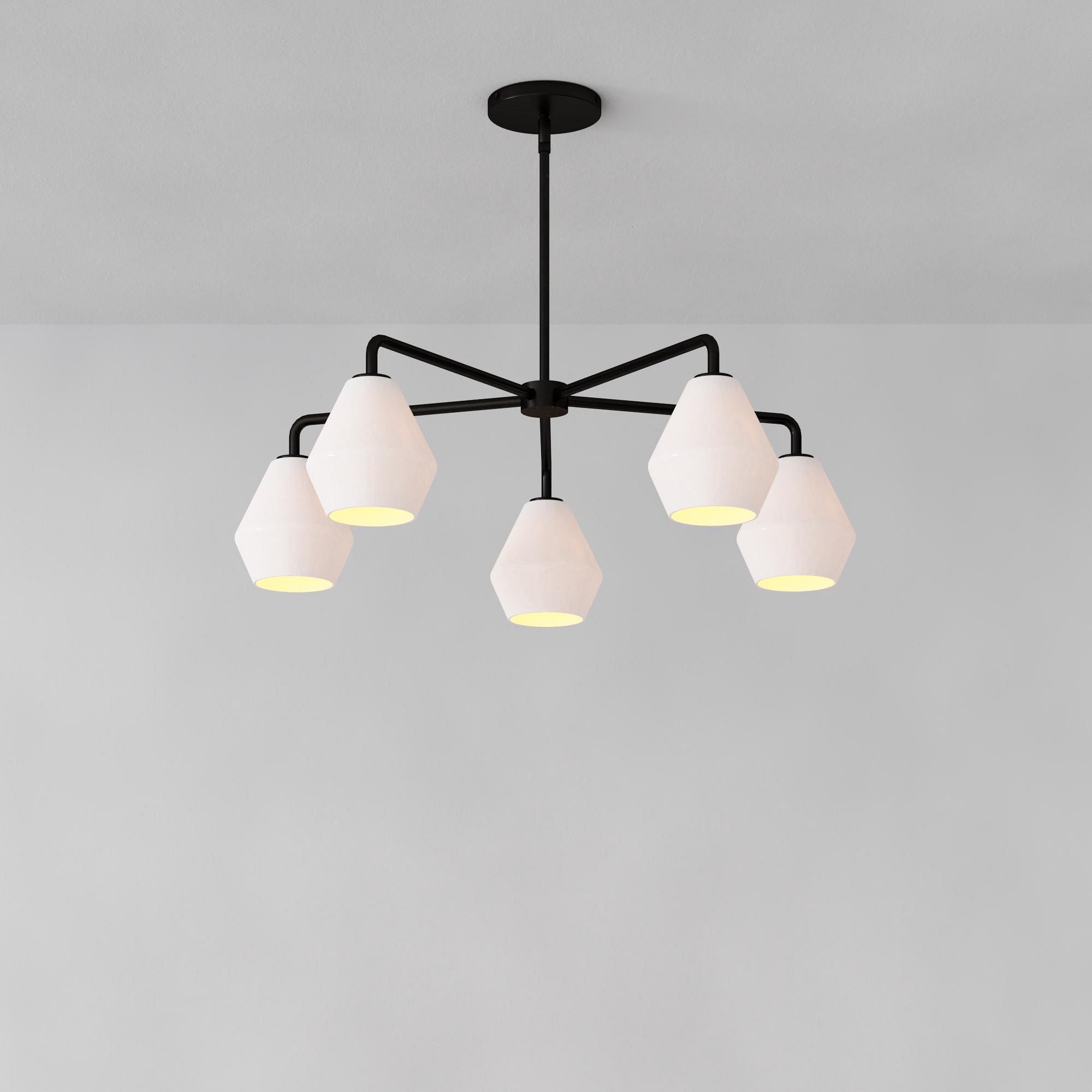 Sculptural -Light Geo Chandelier | West Elm