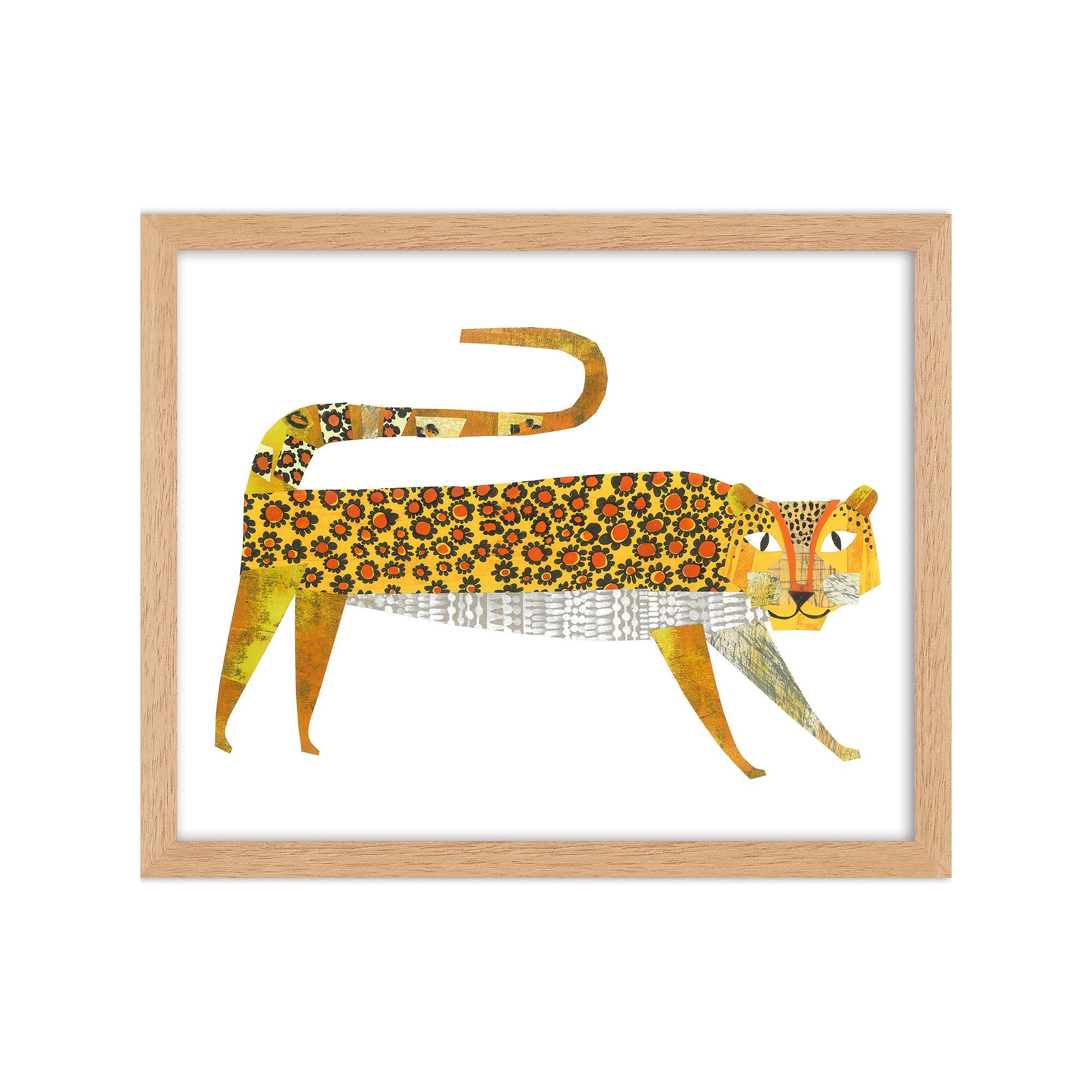 WerkShoppe Leopard Framed Wall Art | West Elm