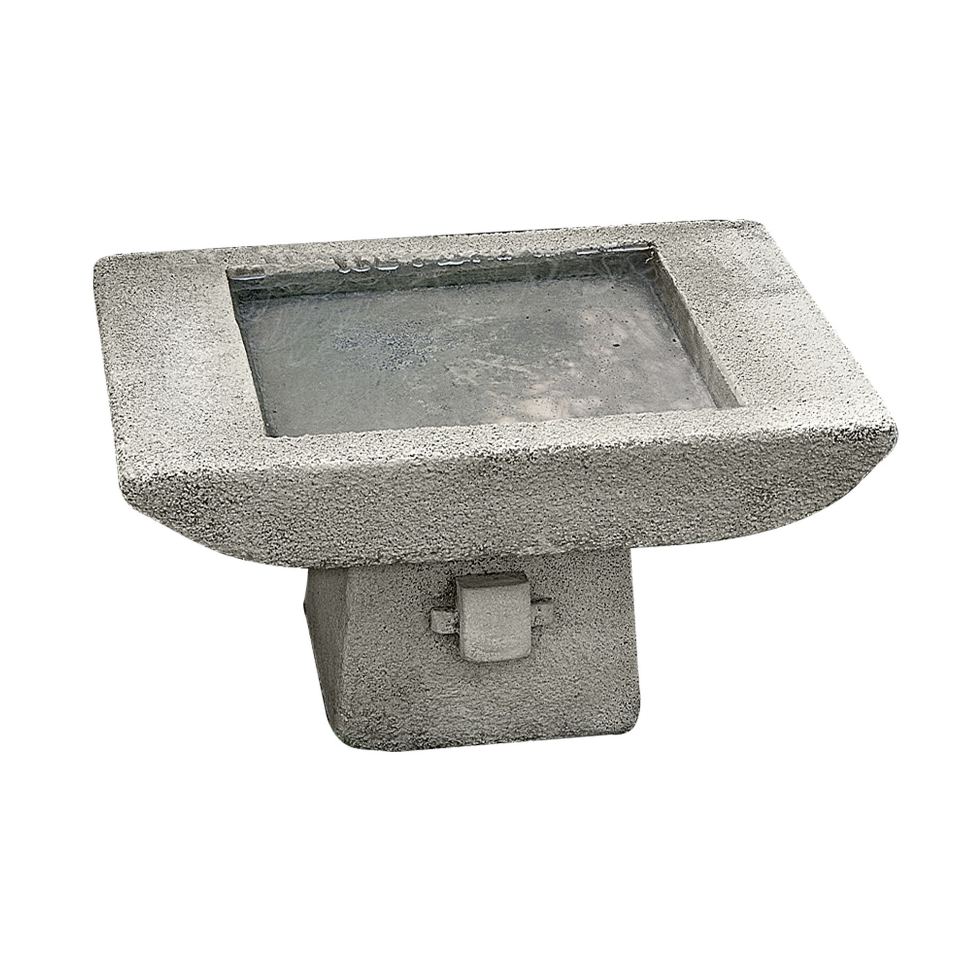 Stone Bird Bath | West Elm