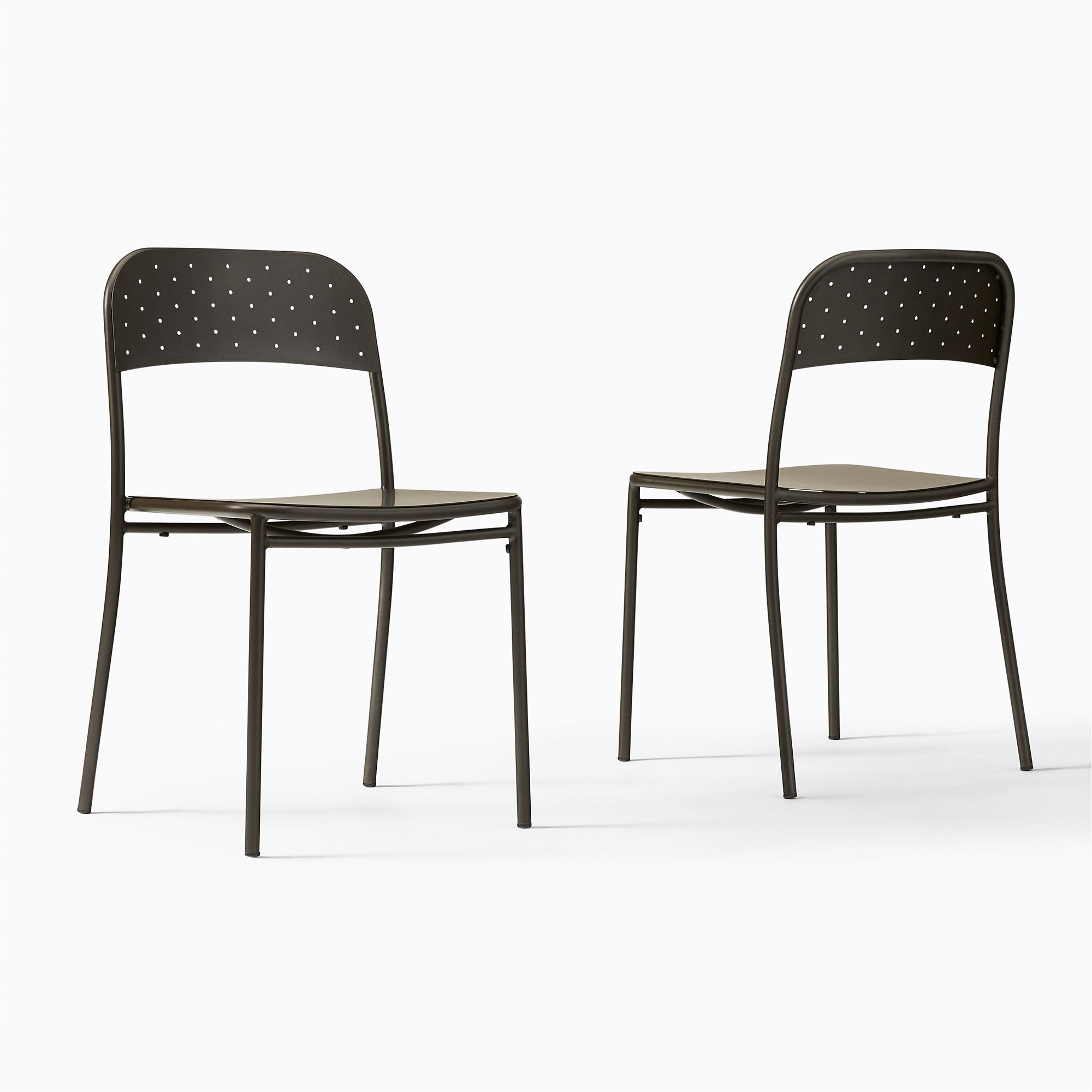 Riverview Outdoor Stacking Dining Chairs | West Elm