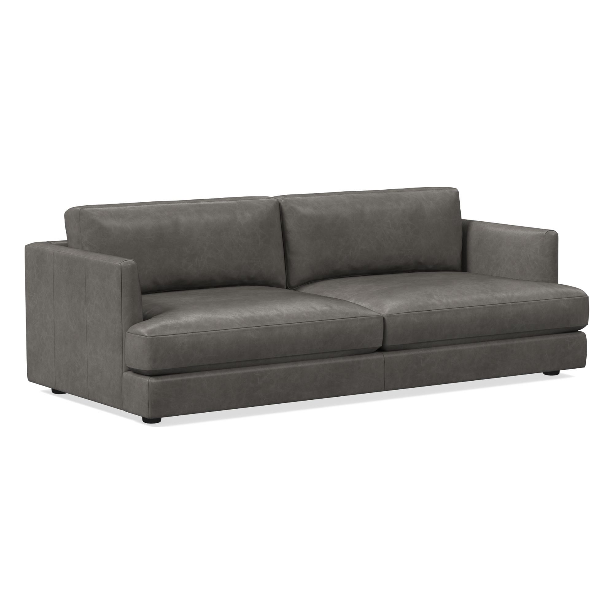 Haven Leather Sofa (60"–108") | West Elm