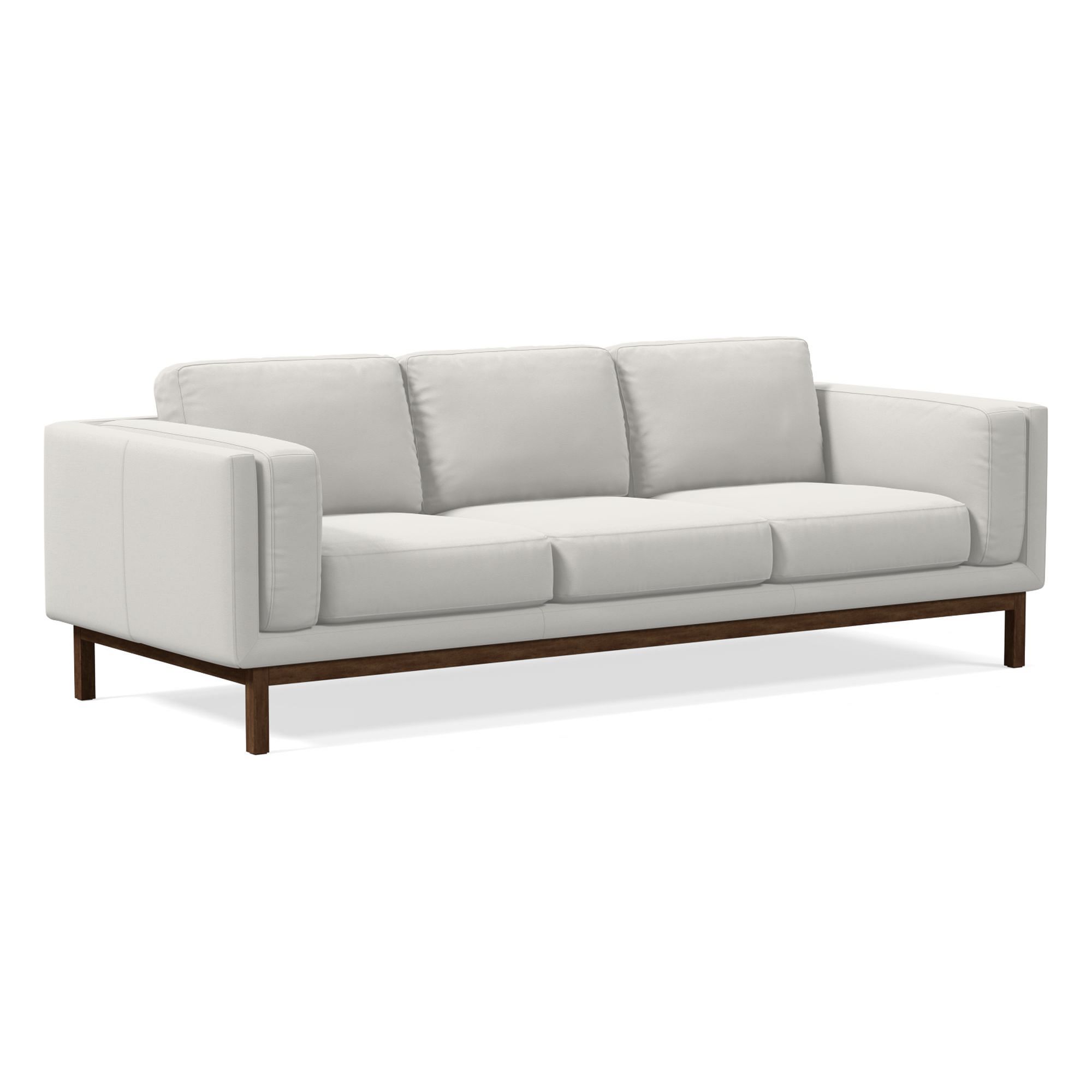 Dekalb Leather Sofa (68"–96") | West Elm