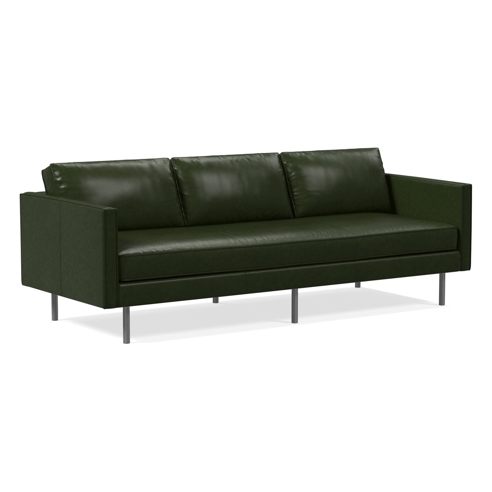 Axel Leather Sofa (60"–89") | West Elm