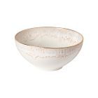 Casafina Taormina Stoneware Gold-Rimmed Serving Bowl