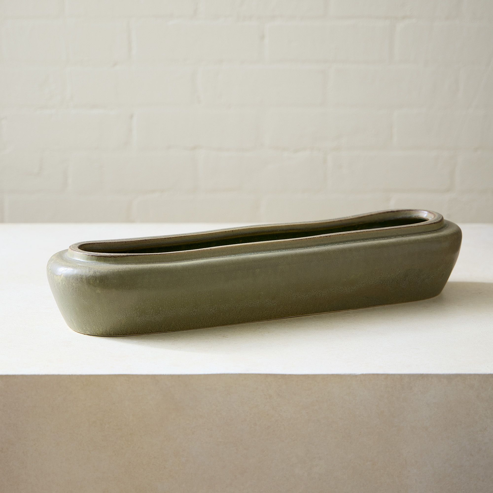 Charlie Ceramic Bowl & Trough | West Elm