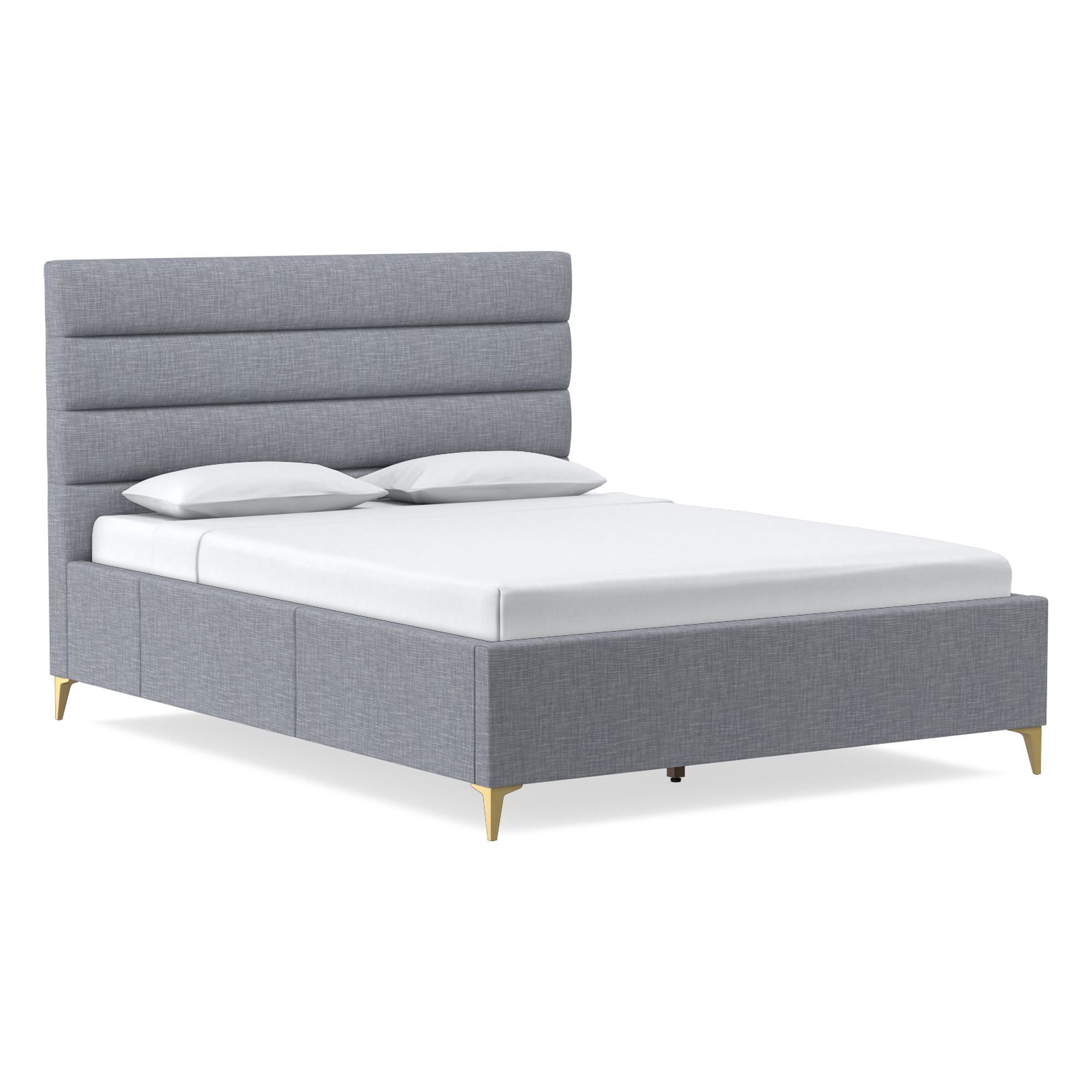 Emmett Channeled Side Storage Bed | West Elm