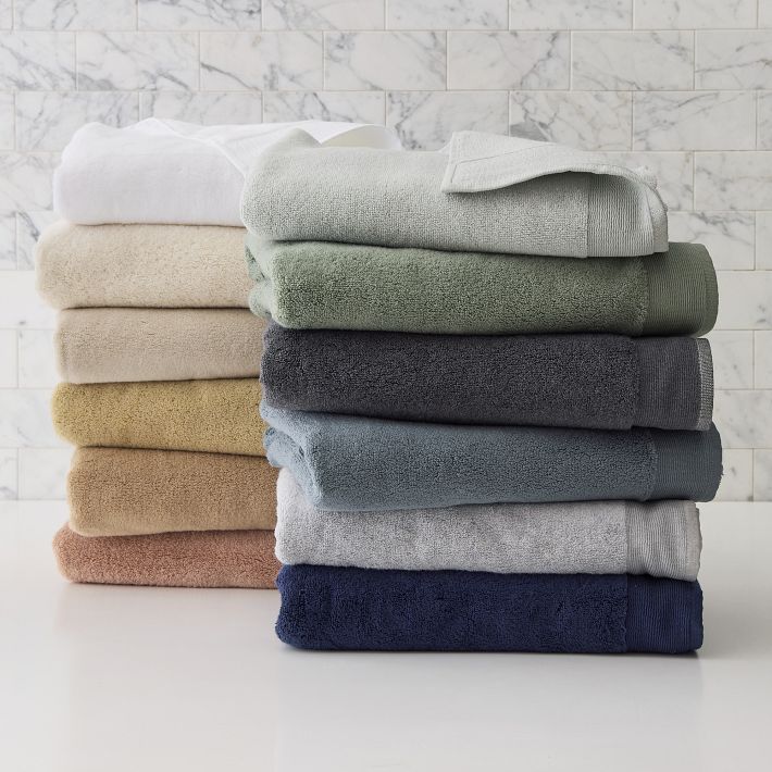 Plush Fibrosoft™ Towels hand towels white