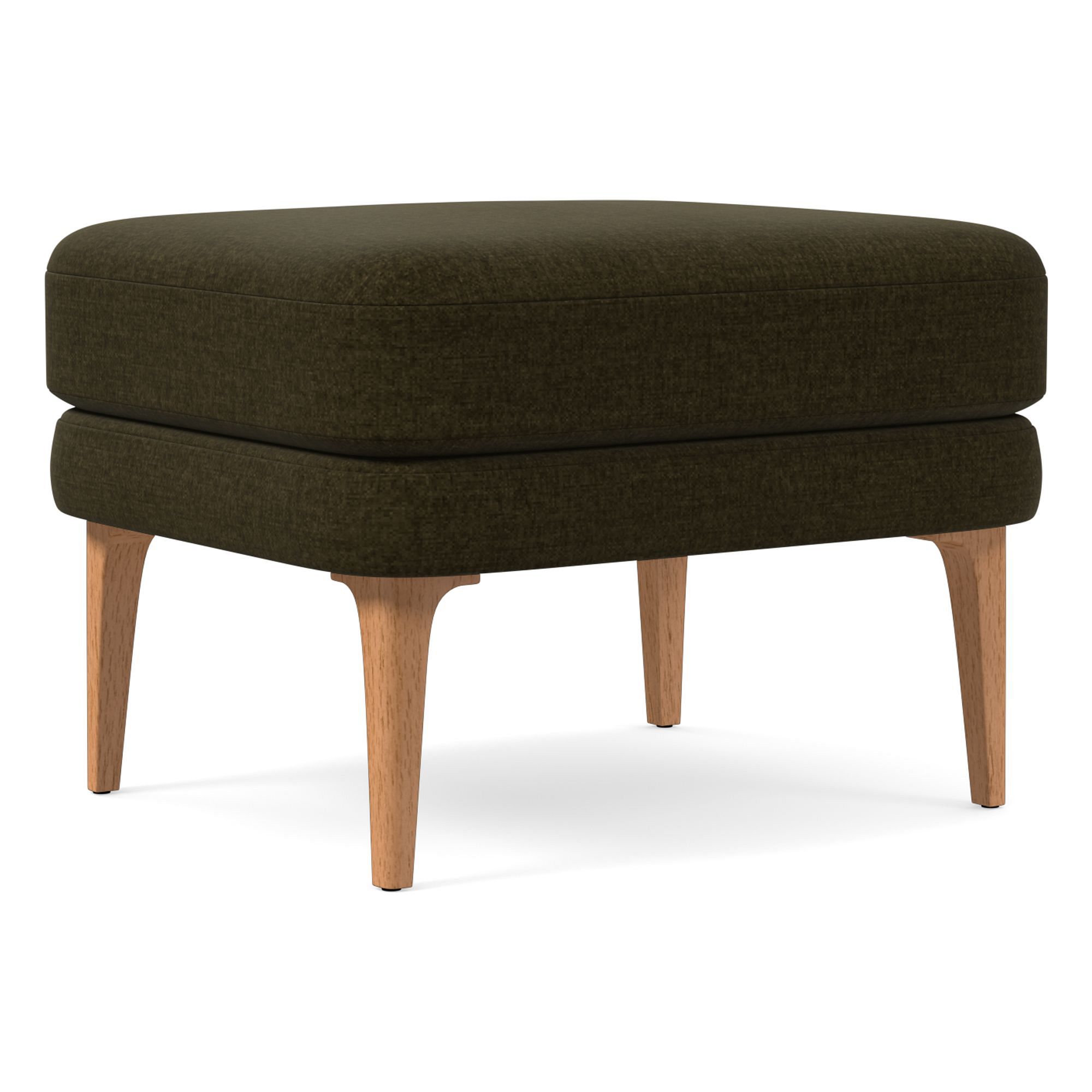 Auburn High-Back Chair Ottoman | West Elm