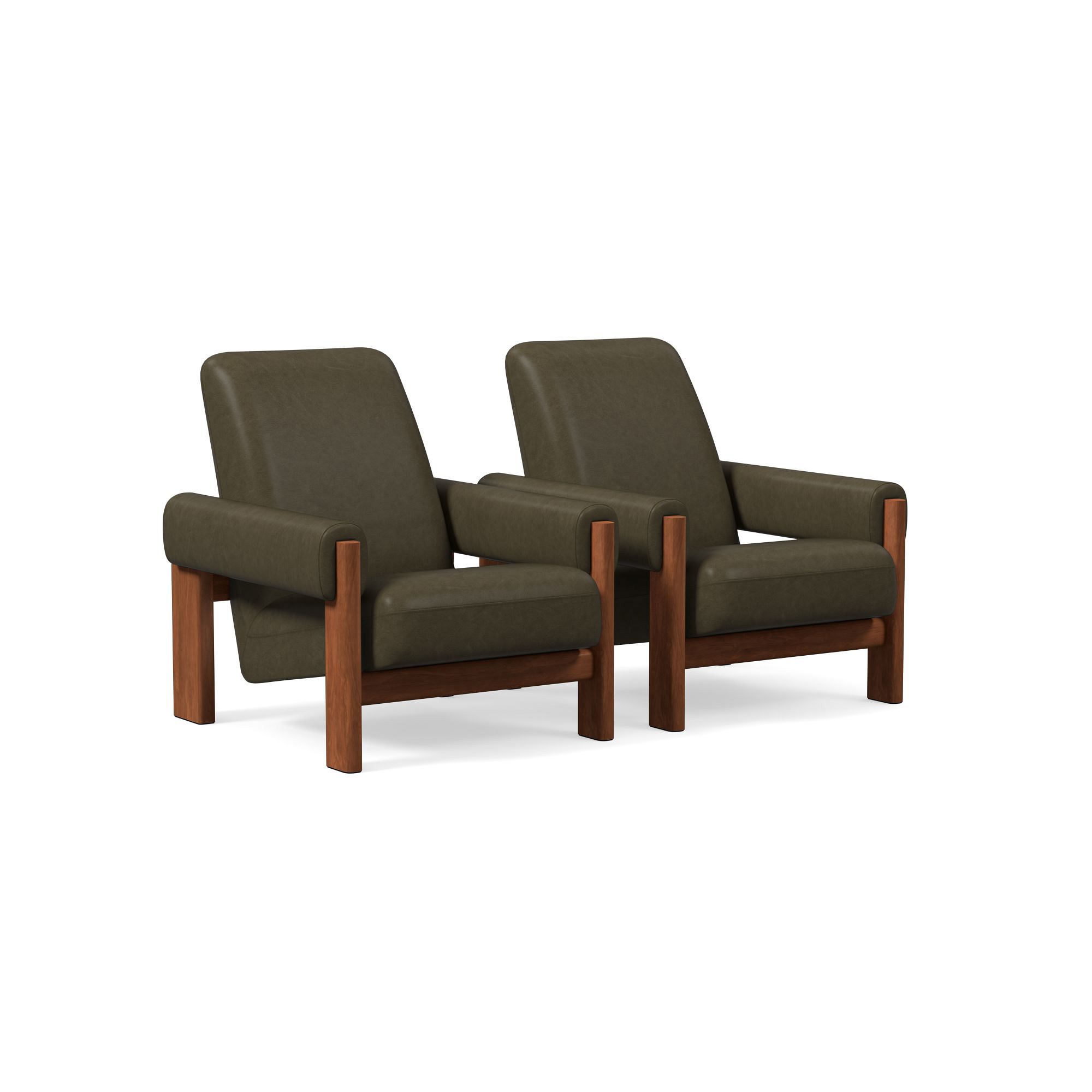 Nils Leather Chair | West Elm