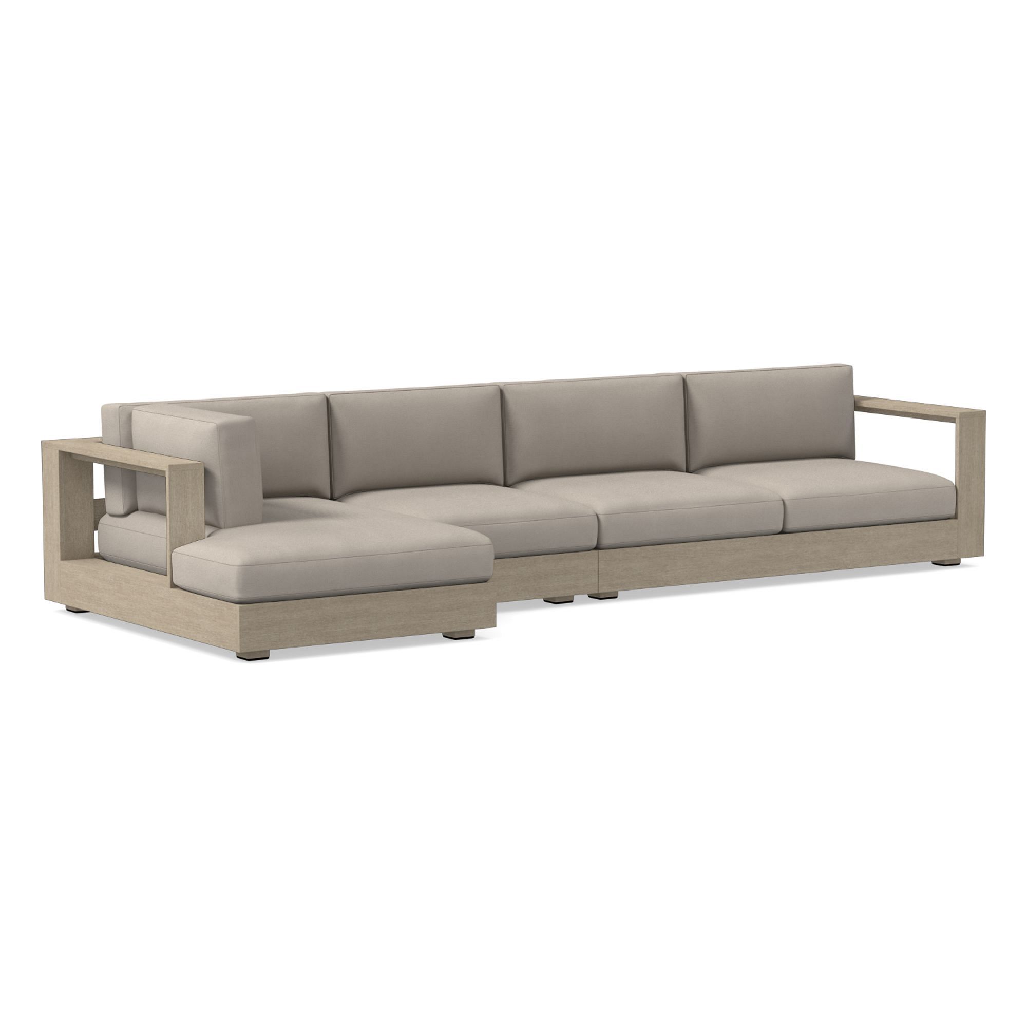 Telluride Outdoor -Piece Chaise Sectional Cushion Covers | West Elm