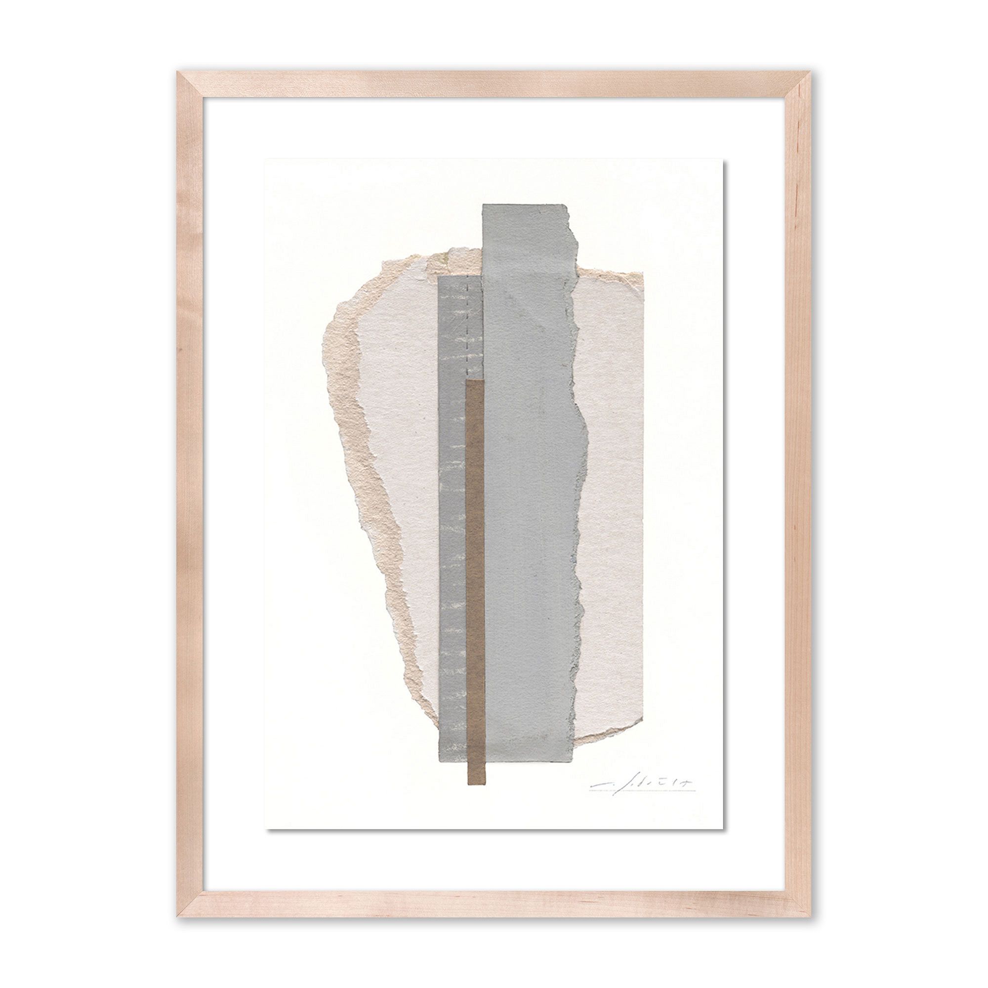 Ethereal Landscape No. 1 White Framed Wall Art by Valeria Sidanez | West Elm