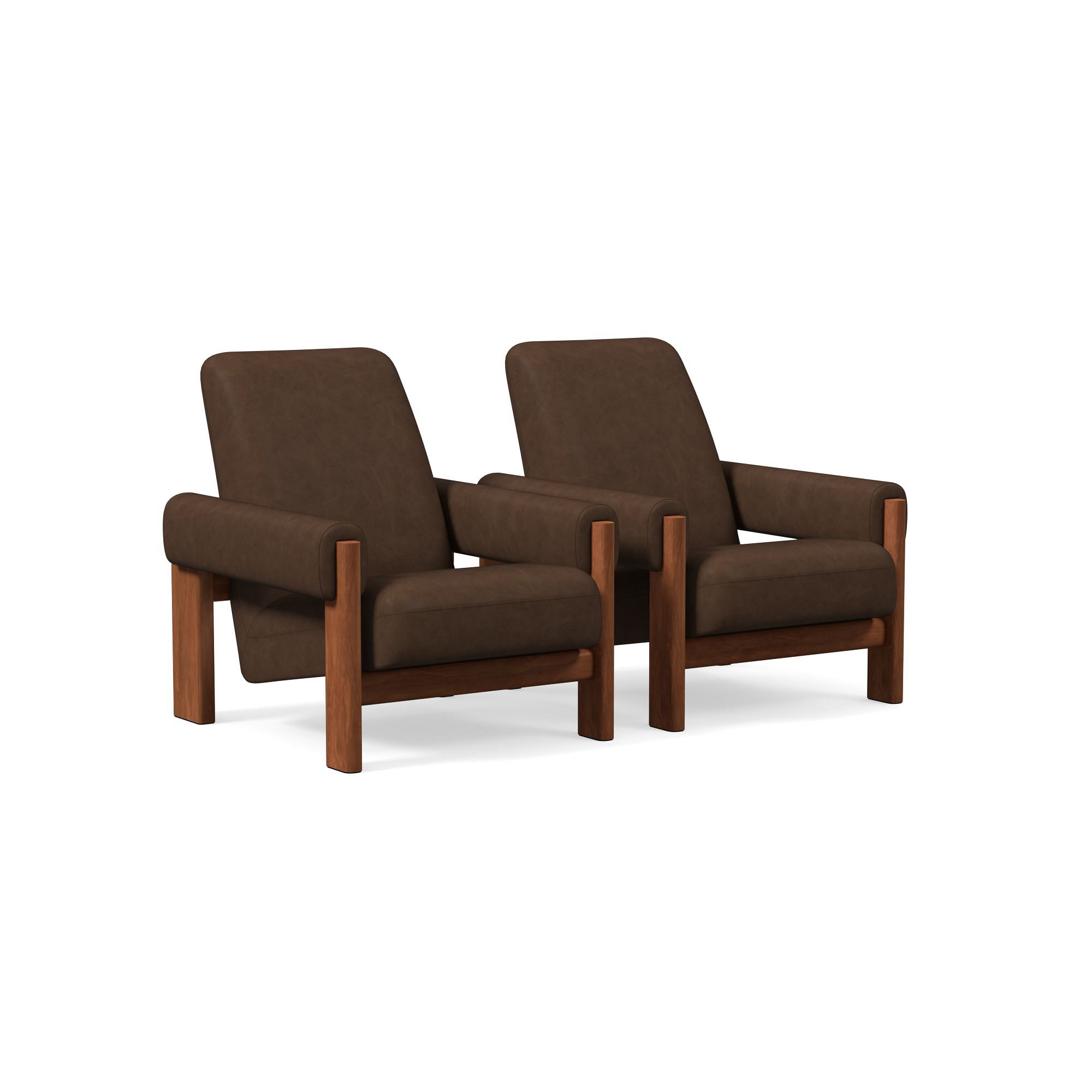 Nils Leather Chair | West Elm