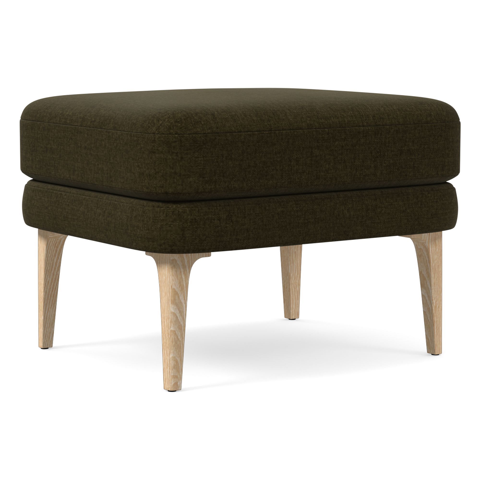 Auburn High-Back Chair Ottoman | West Elm