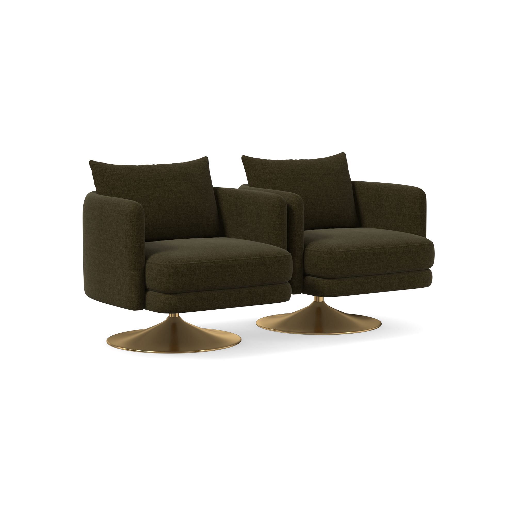 Auburn Swivel Chair | West Elm