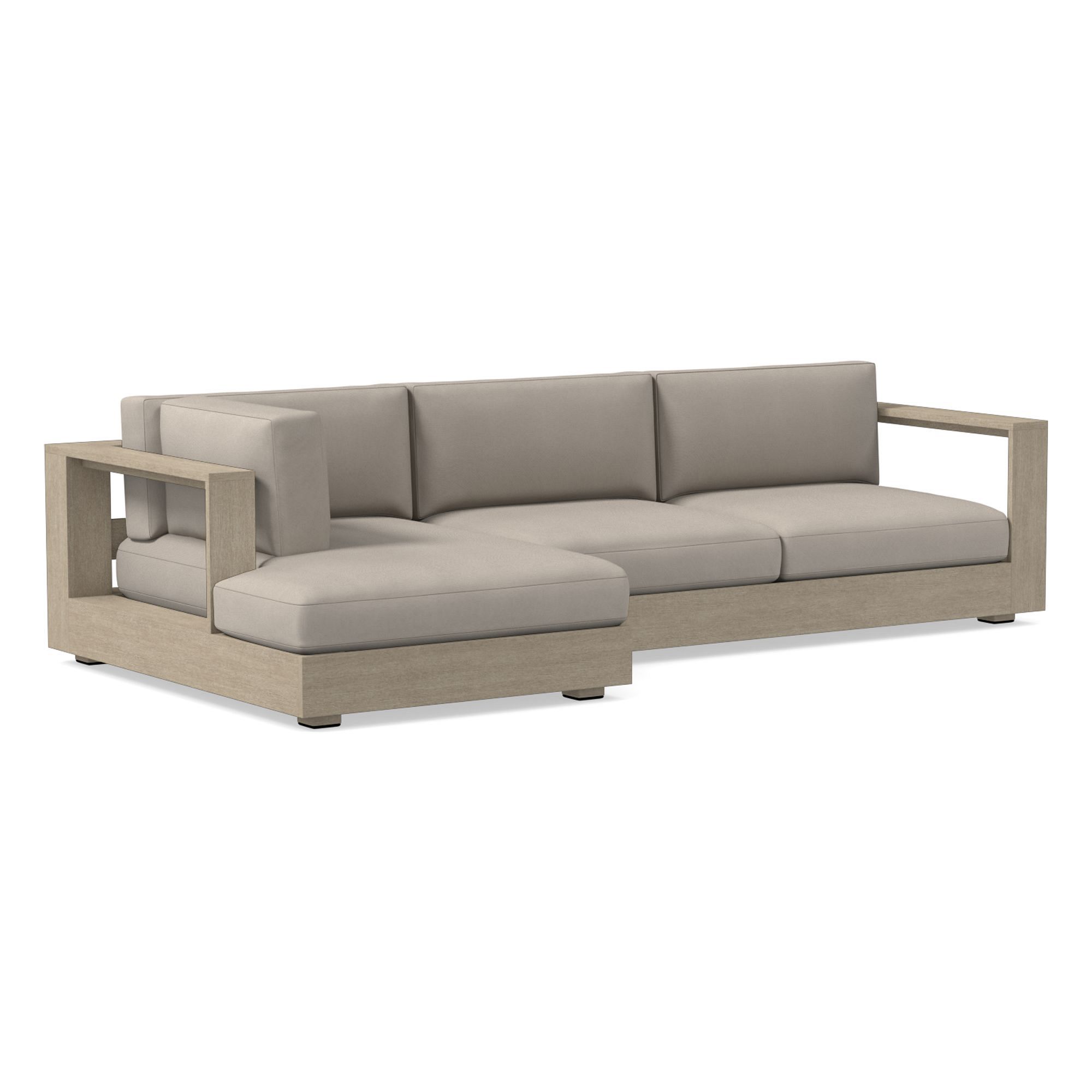 Telluride Outdoor -Piece Chaise Sectional Cushion Covers | West Elm