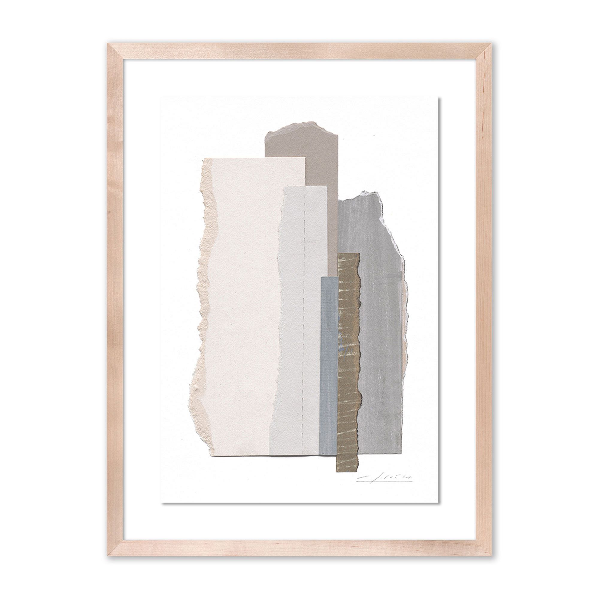 Poetic Architectures No. Framed Wall Art by Valeria Sidanez | West Elm