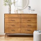 Mid-Century 8-Drawer Dresser (59&quot;)