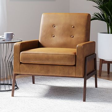 Henley Leather Chair | West Elm