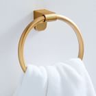 Mid-Century Contour Towel Rings