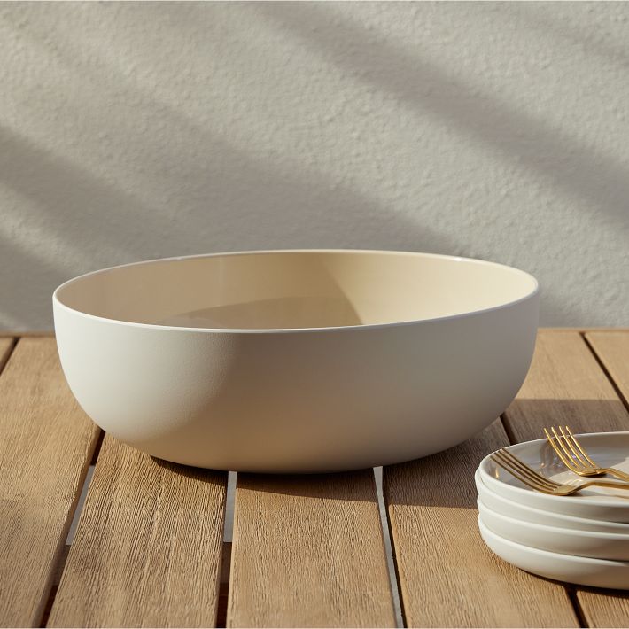 Kaloh Melamine Outdoor Salad Bowl West Elm
