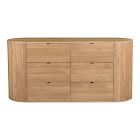 Modern Round Dresser (66&quot;)