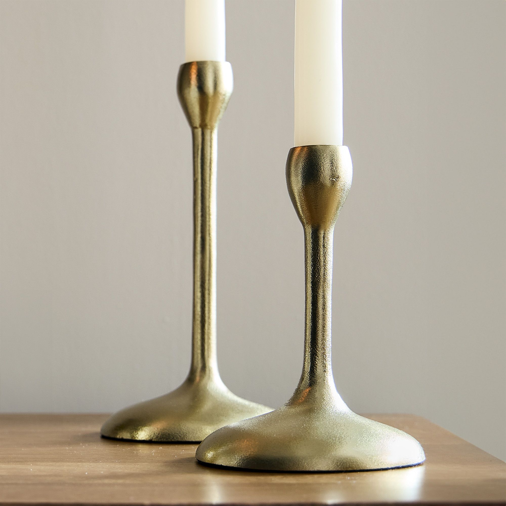 Organic Metal Taper Holders | West Elm