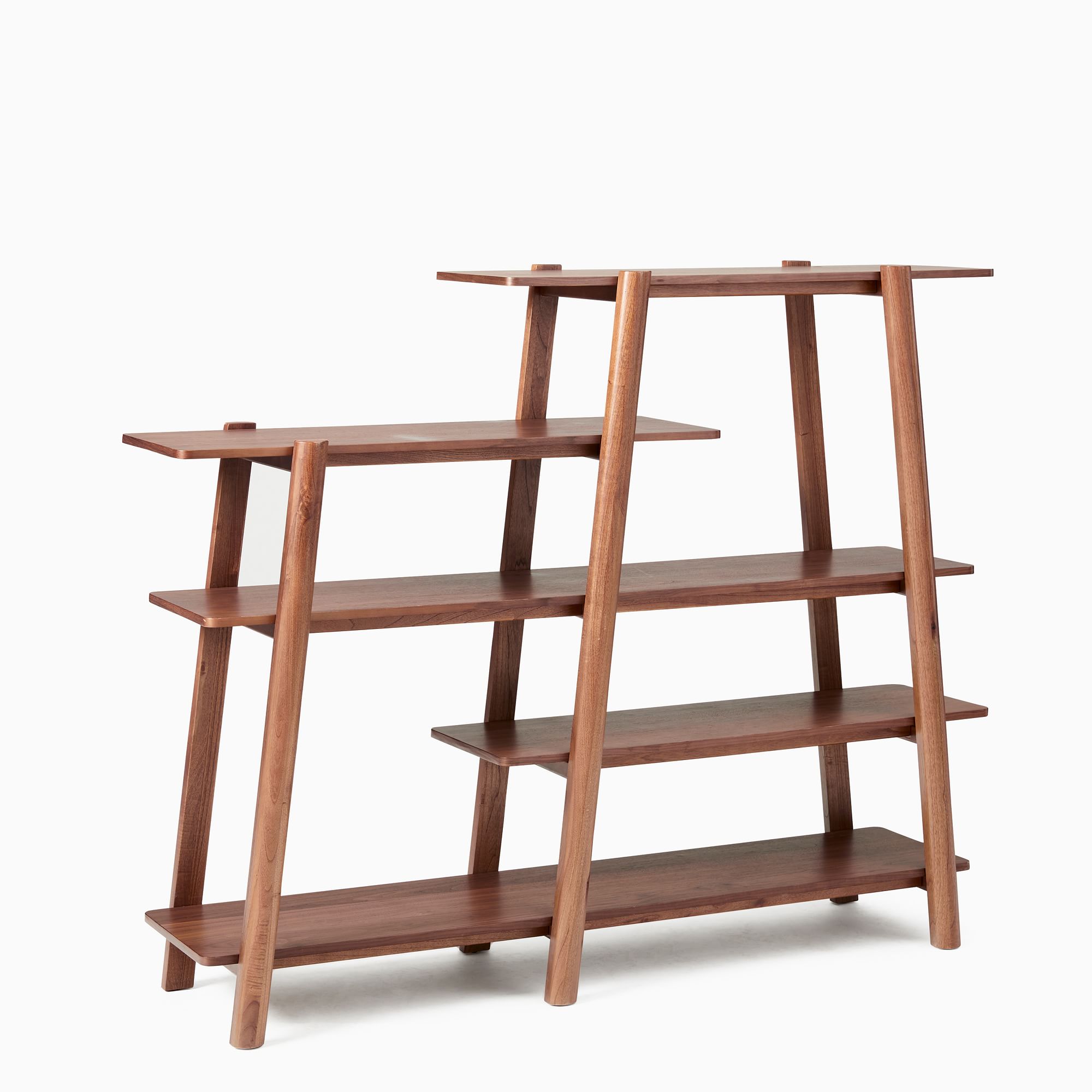 Calgary Tiered Bookshelf (70") | West Elm