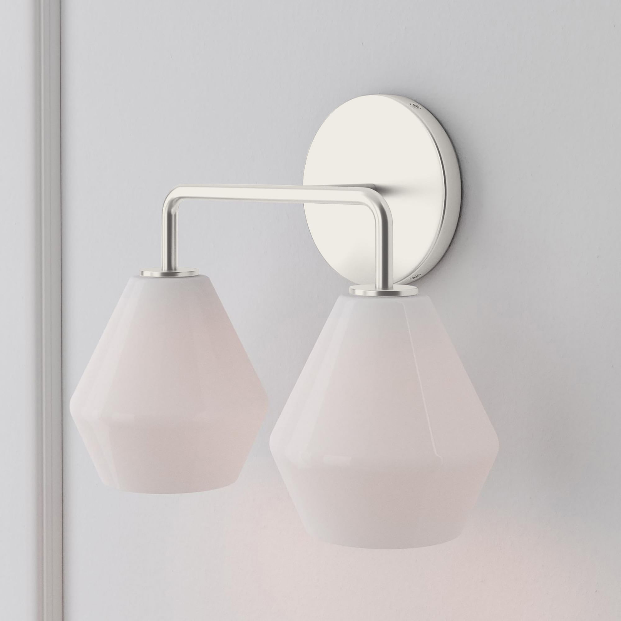 Sculptural -Light Geo Sconce | West Elm