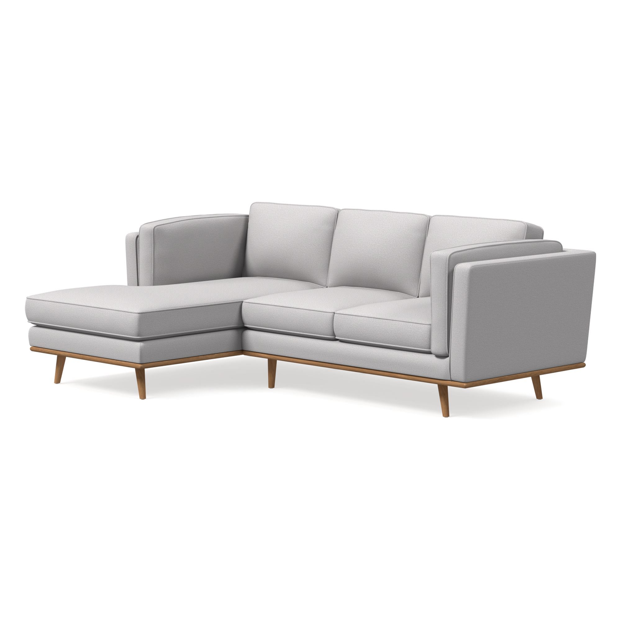 Zander 2 Piece Chaise Sectional | Sofa With West Elm