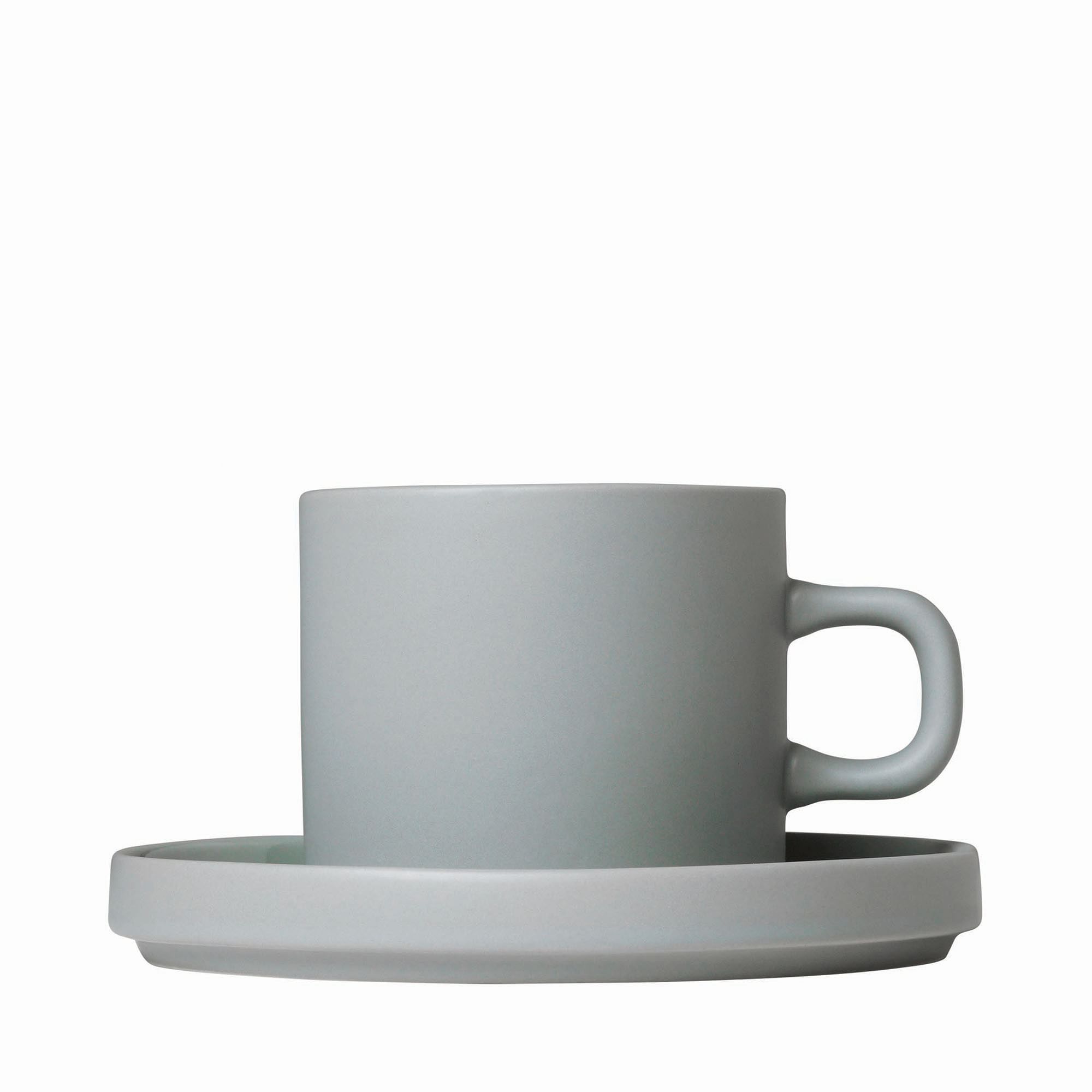 Blomus Pilar Coffee Cups w/ Saucers | West Elm