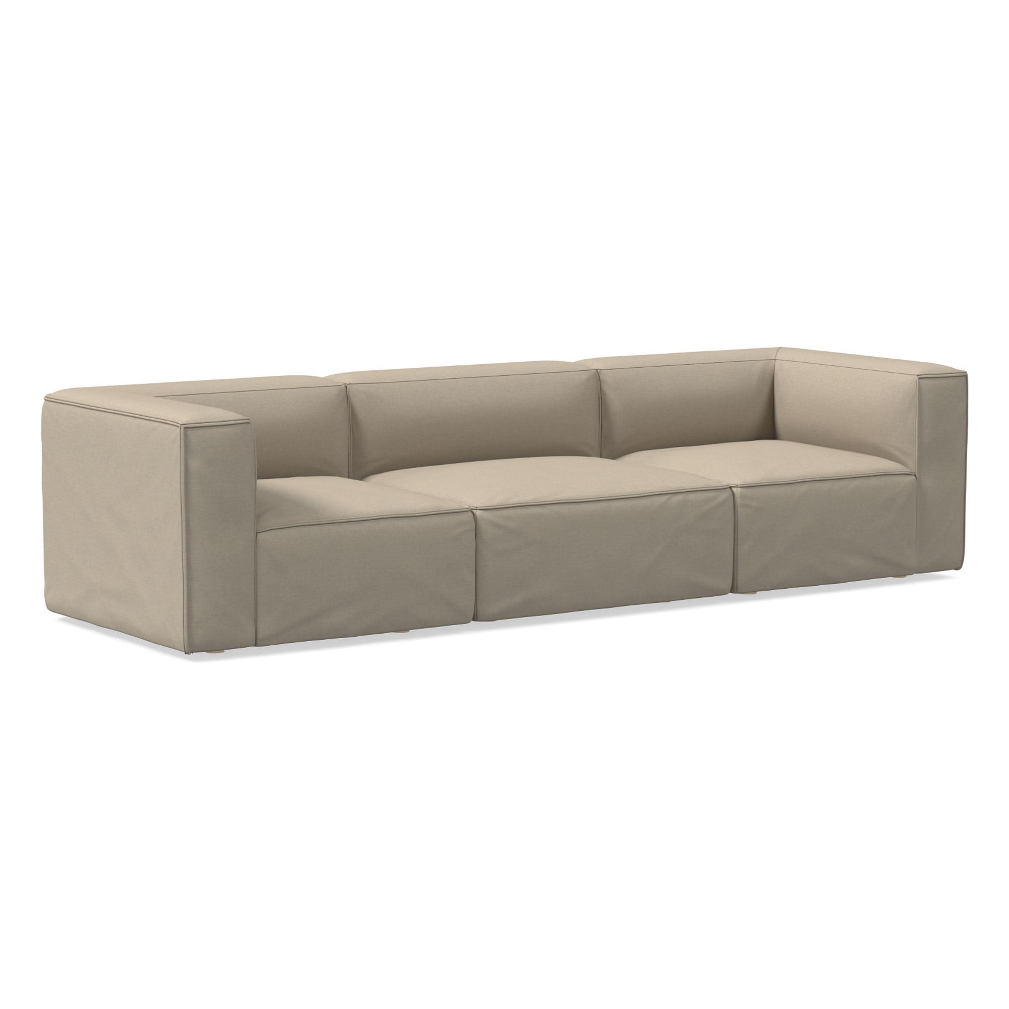 Remi Sectional Set 10: Corner, Armless Single, Corner , Cast, Charcoal