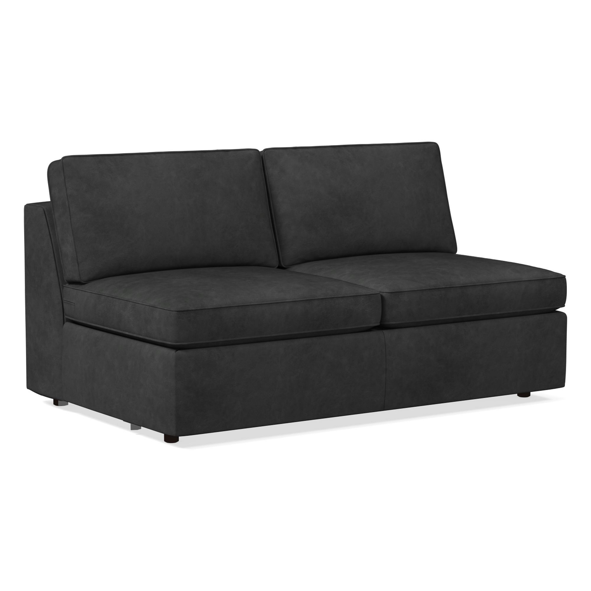 Build Your Own - Harris Leather Sectional | West Elm